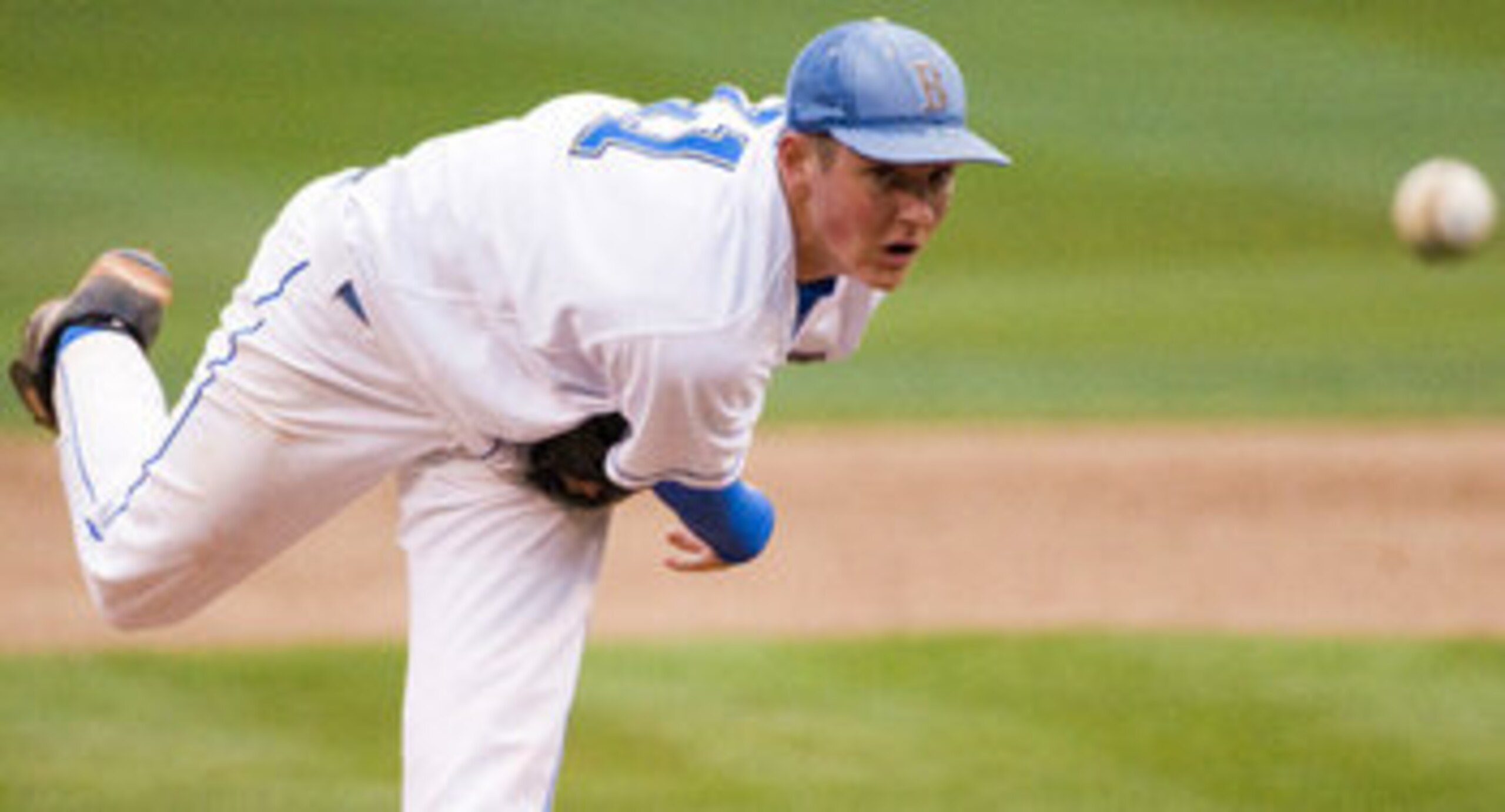 UCLA's Trevor Bauer has been a strikeout machine for the Bruins, setting a new school record. UCLA's Trevor Bauer has been a strikeout machine for the Bruins, setting a new school record.