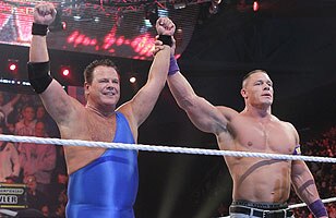 Jerry Lawler and John Cena