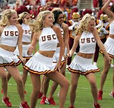USC Song Girls and Band