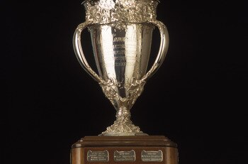 TORONTO - JANUARY 1:  The  Calder Memorial Trophy is presented  yearly to the NHL Rookie of the Year by the National Hockey League, as pictured on January 01, 2001.  (Photo by Silva Pecota /Getty Images/NHLI)