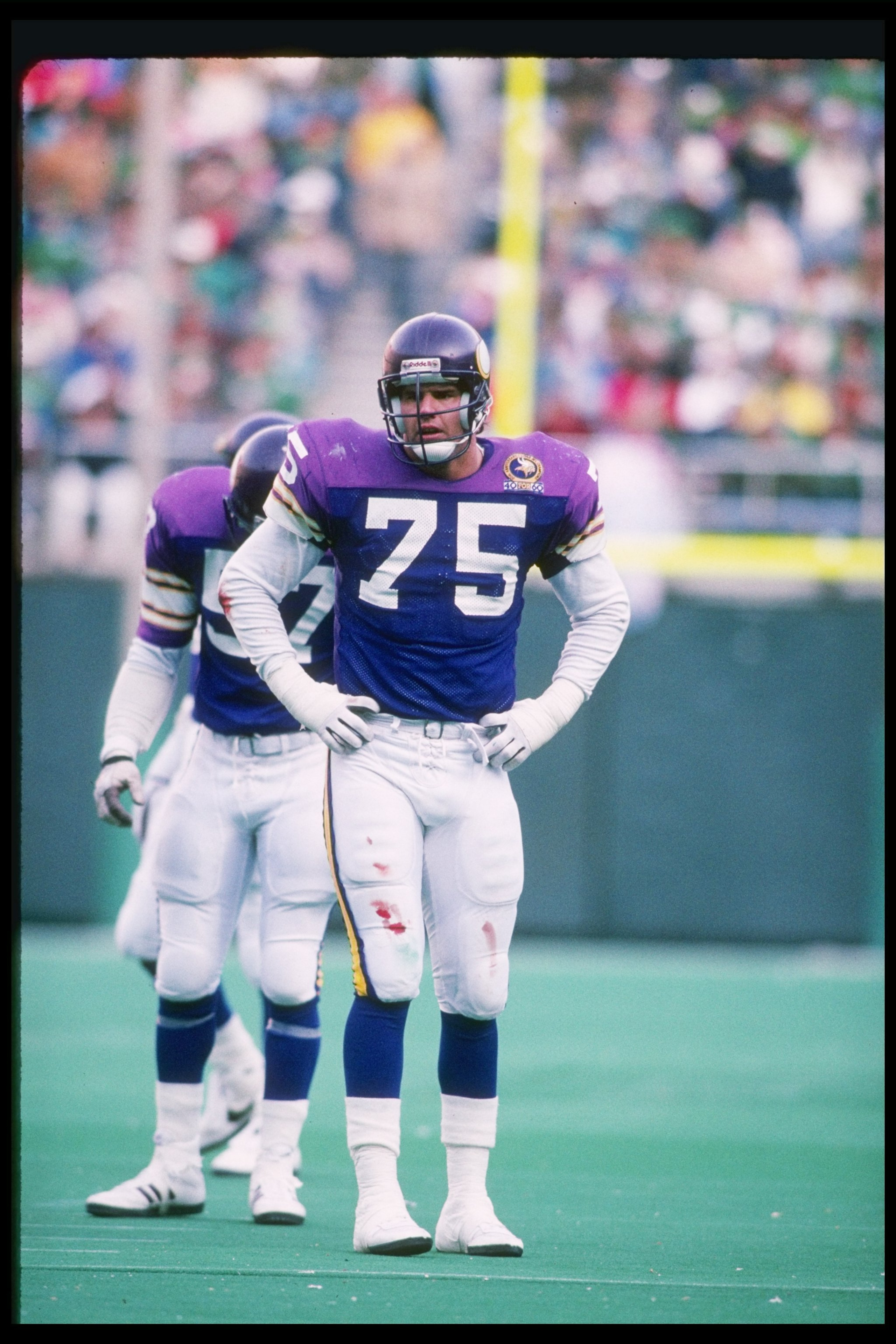 19 Nov 1989: Defensive lineman Keith Millard of the Minnesota Vikings looks on during a game against the Philadelphia Eagles at Veterans Stadium in Philadelphia, Pennsylvania. The Eagles won the game, 10-9. Mandatory Credit: Rick Stewart /Allsport 19 Nov 1989: Defensive lineman Keith Millard of the Minnesota Vikings looks on during a game against the Philadelphia Eagles at Veterans Stadium in Philadelphia, Pennsylvania. The Eagles won the game, 10-9. Mandatory Credit: Rick Stewart /Allsport