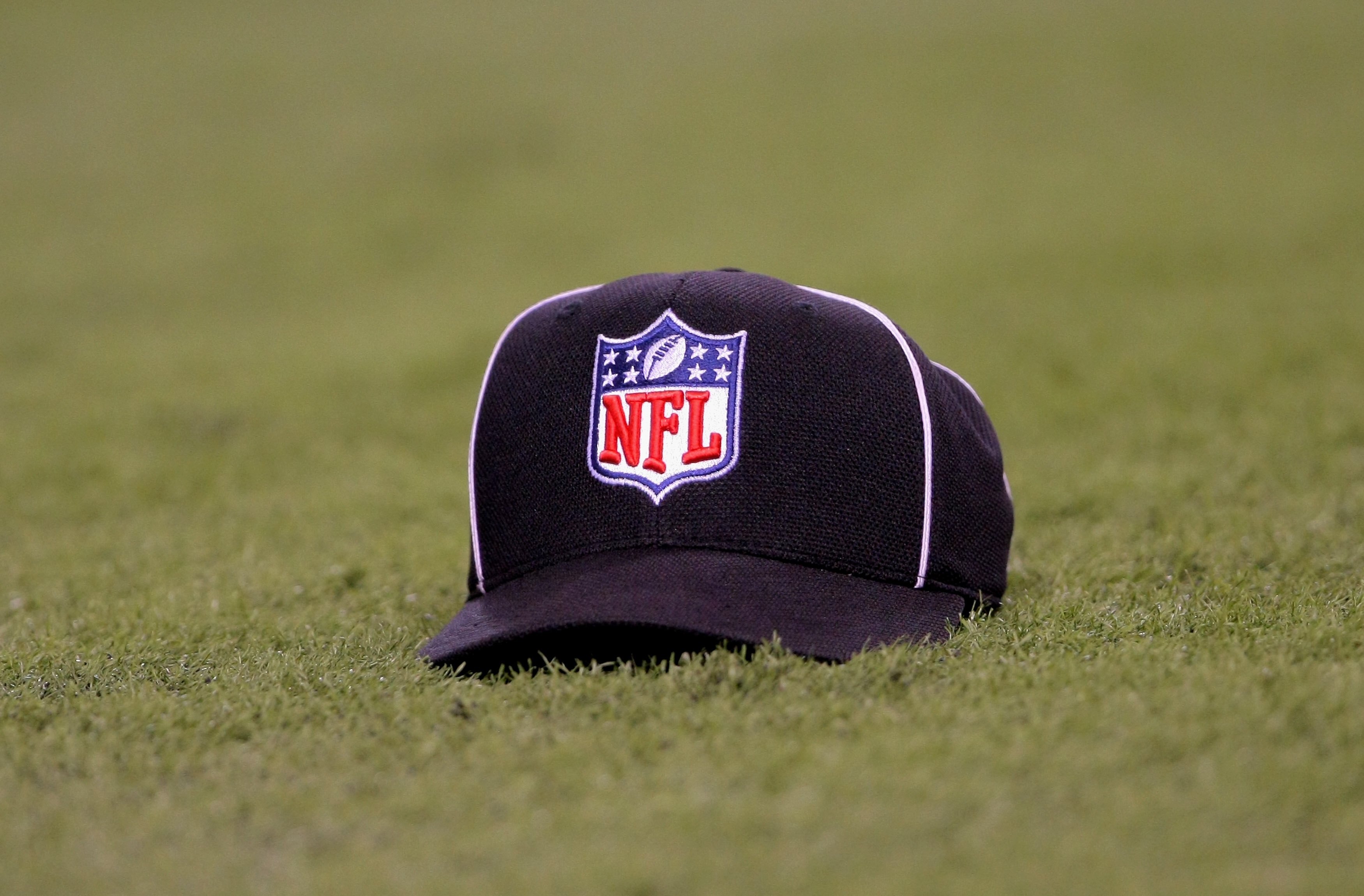 MINNEAPOLIS - OCTOBER 18:  An officials cap marks a play as the Minnesota Vikings face the Baltimore Ravens during NFL action at Hubert H. Humphrey Metrodome on October 18, 2009 in Minneapolis, Minnesota. The Vikings defeated the Ravens 33-31.  (Photo by