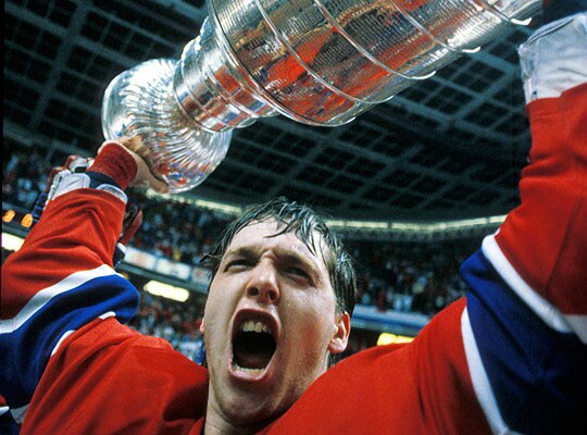 As a rookie, Roy won the Stanley Cup and the Conn Smythe as the Canadiens on their 23rd Stanley Cup.