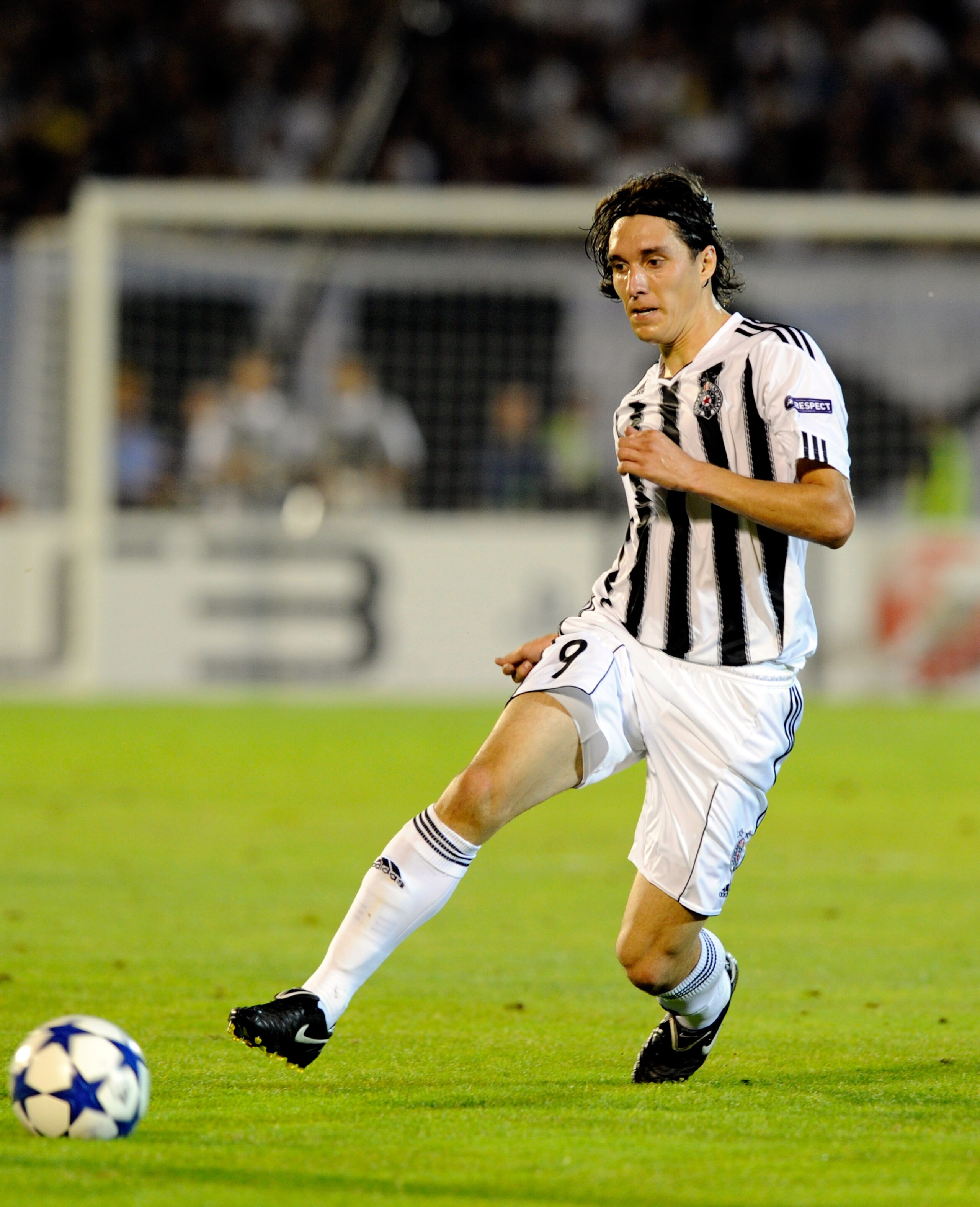 BELGRADE, SERBIA - AUGUST 18:  Cleo of FK Partizan during the Champions League Play-off match between Partizan and Anderlecht at Partizan Stadium on August 18, 2010 in Belgrade, Serbia.  (Photo by Claudio Villa/Getty Images)