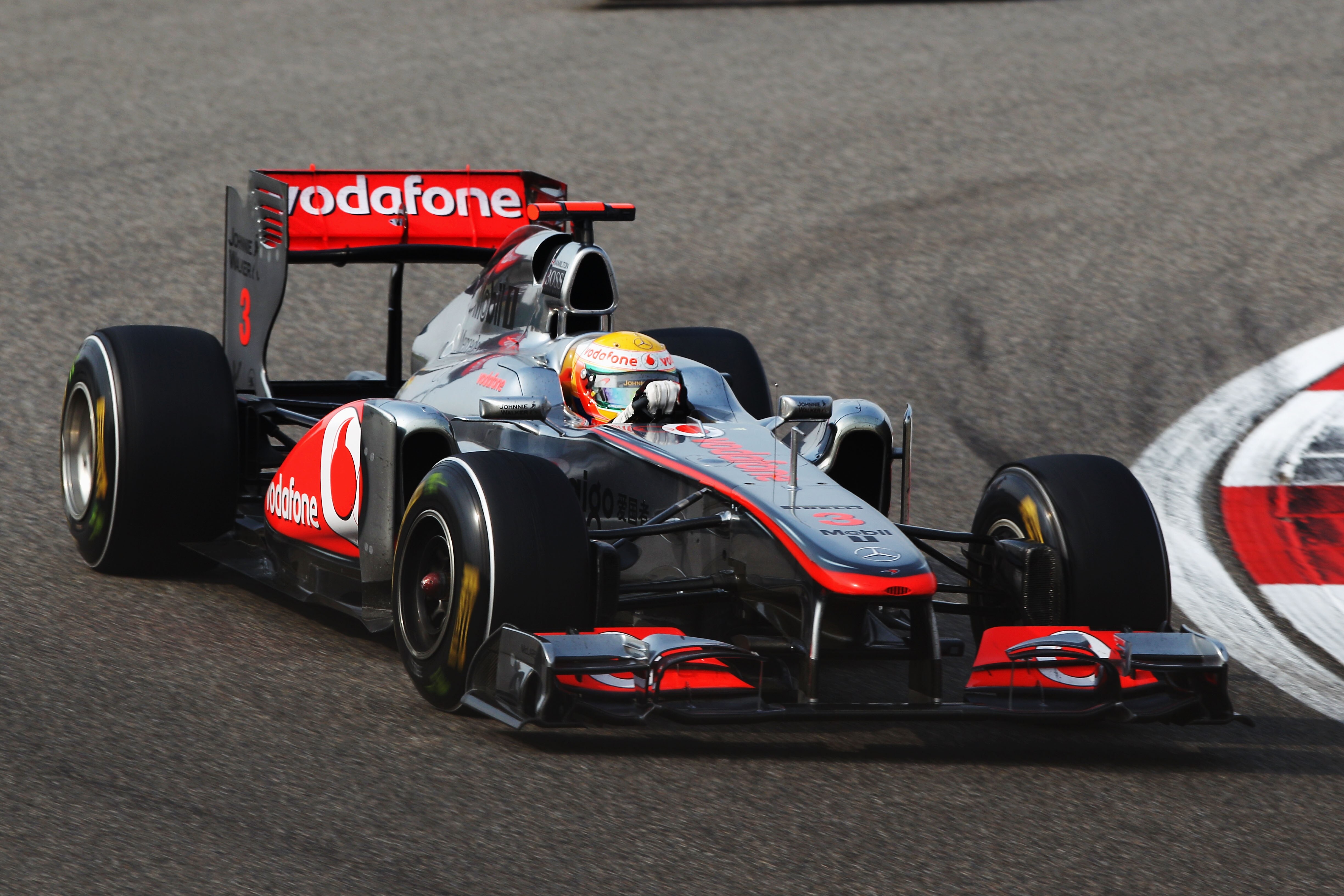 SHANGHAI, CHINA - APRIL 17:  Lewis Hamilton of Great Britain and McLaren drives on his way to winning the Chinese Formula One Grand Prix at the Shanghai International Circuit on April 17, 2011 in Shanghai, China.  (Photo by Mark Thompson/Getty Images)