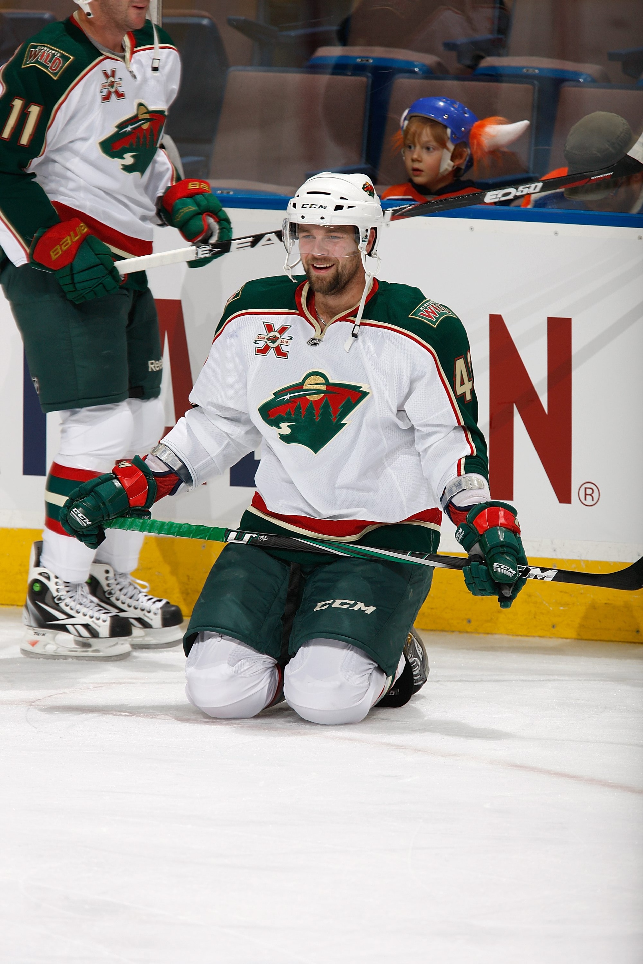 EDMONTON, CANADA - OCTOBER 21: Guillaume Latendresse #48 of the Minnesota Wild skates against the Edmonton Oilers on October 21, 2010 at Rexall Place in Edmonton, Alberta, Canada. (Photo by Dale MacMillan/Getty Images) EDMONTON, CANADA - OCTOBER 21: Guillaume Latendresse #48 of the Minnesota Wild skates against the Edmonton Oilers on October 21, 2010 at Rexall Place in Edmonton, Alberta, Canada. (Photo by Dale MacMillan/Getty Images)