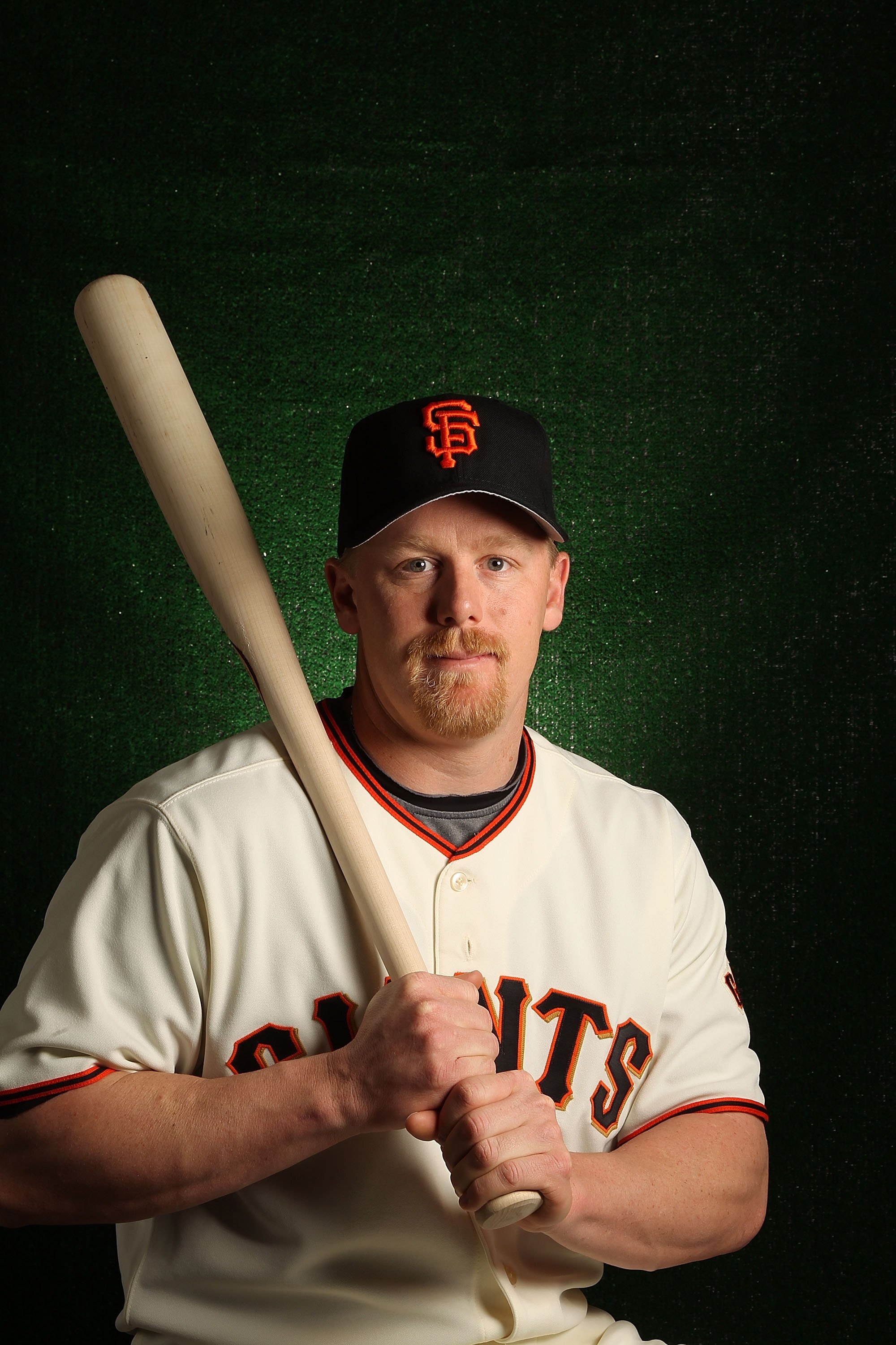 SCOTTSDALE, AZ - FEBRUARY 28:  Steve Holm of the San Francisco Giants poses during media photo day on February 28, 2010 at Scottsdale Stadium in Scottsdale, Arizona.  (Photo by Jed Jacobsohn/Getty Images)