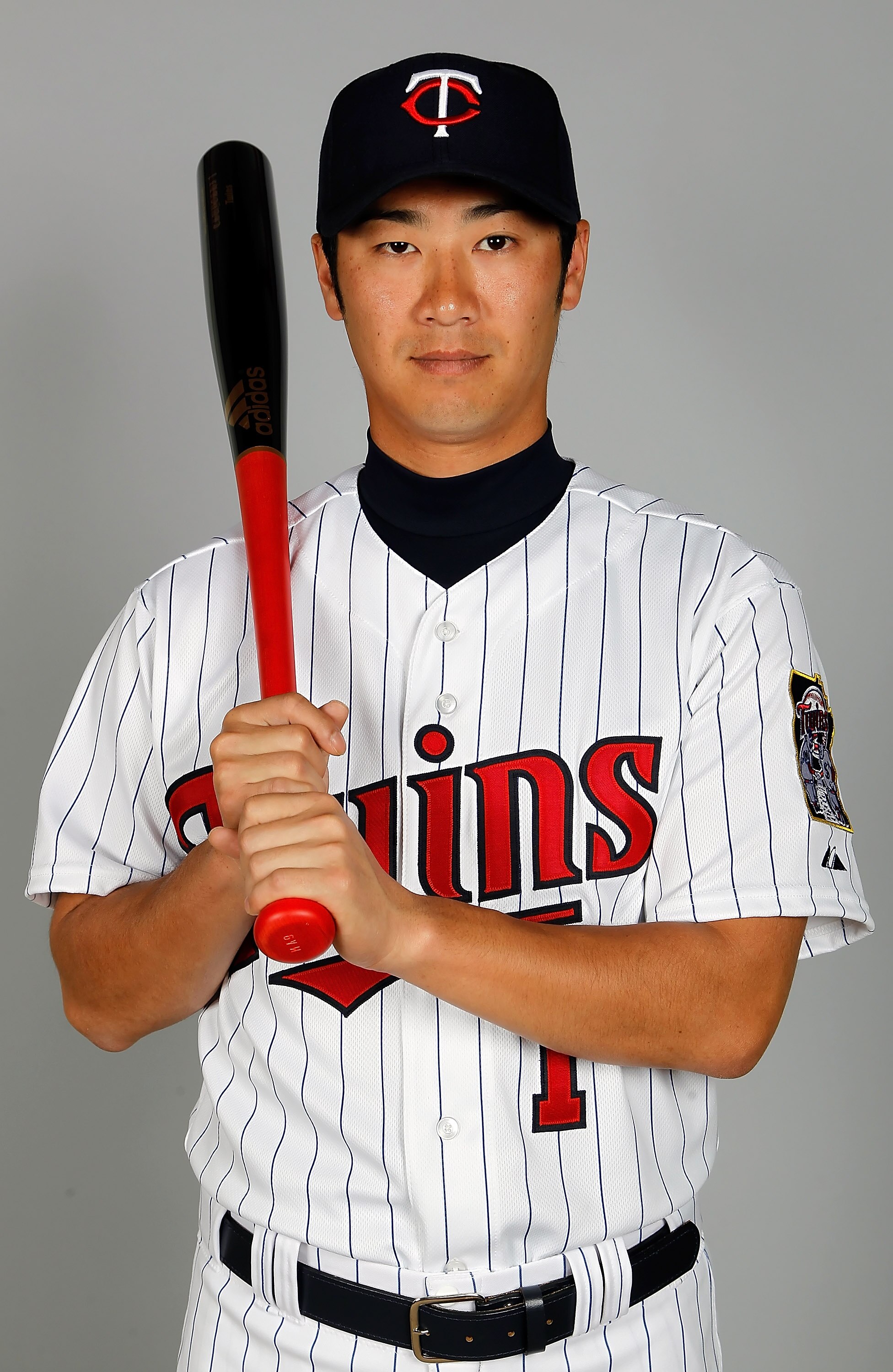 FORT MYERS, FL - FEBRUARY 25:  Infielder Tsuyoshi Nishioka #1 of the Minnesota Twins poses for a photo during photo day at Hammond Stadium on February 25, 2011 in Fort Myers, Florida.  (Photo by J. Meric/Getty Images)