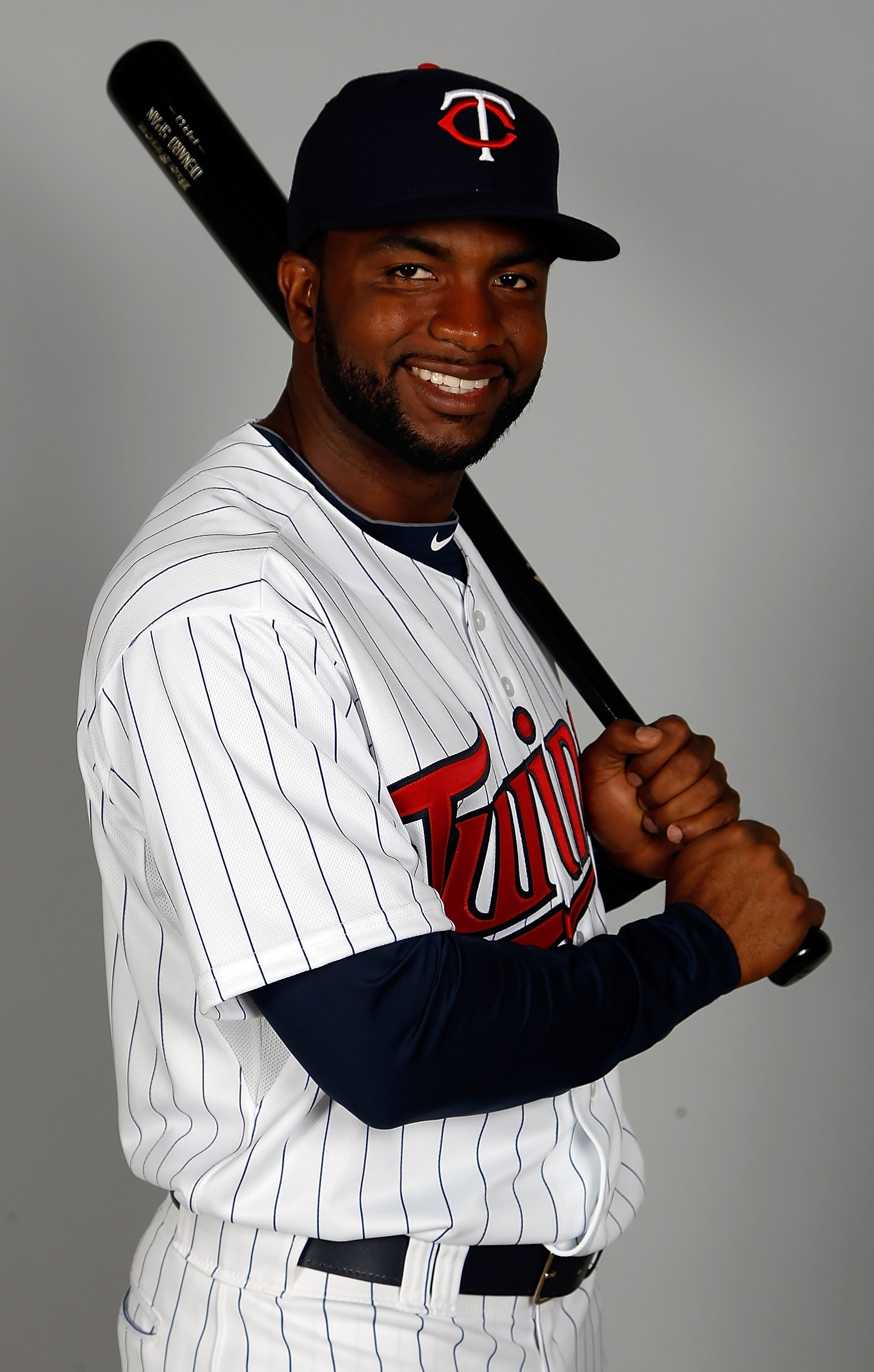 FORT MYERS, FL - FEBRUARY 25:  Outfielder Denard Span #2 of the Minnesota Twins poses for a photo during photo day at Hammond Stadium on February 25, 2011 in Fort Myers, Florida.  (Photo by J. Meric/Getty Images)