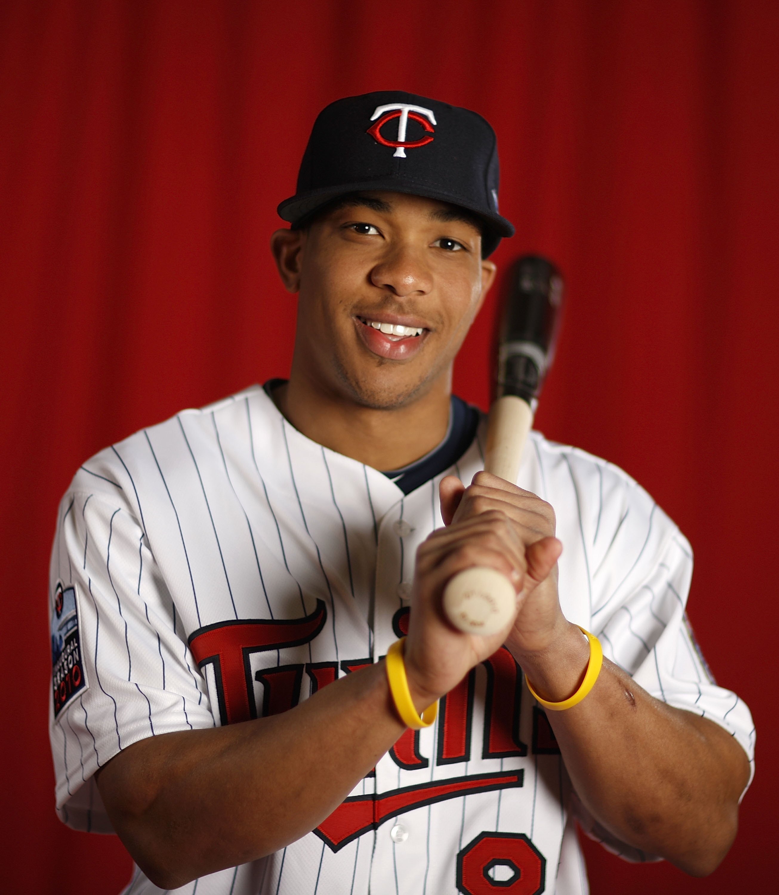 FT. MYERS, FL - MARCH 01:  Ben Revere #87 of the Minnesota Twins poses during photo day at Hammond Stadium on March 1, 2010 in Ft. Myers, Florida.  (Photo by Gregory Shamus/Getty Images)
