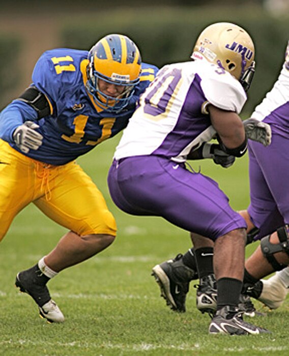 Matthew Marcorelle could provide depth at outside linebacker.