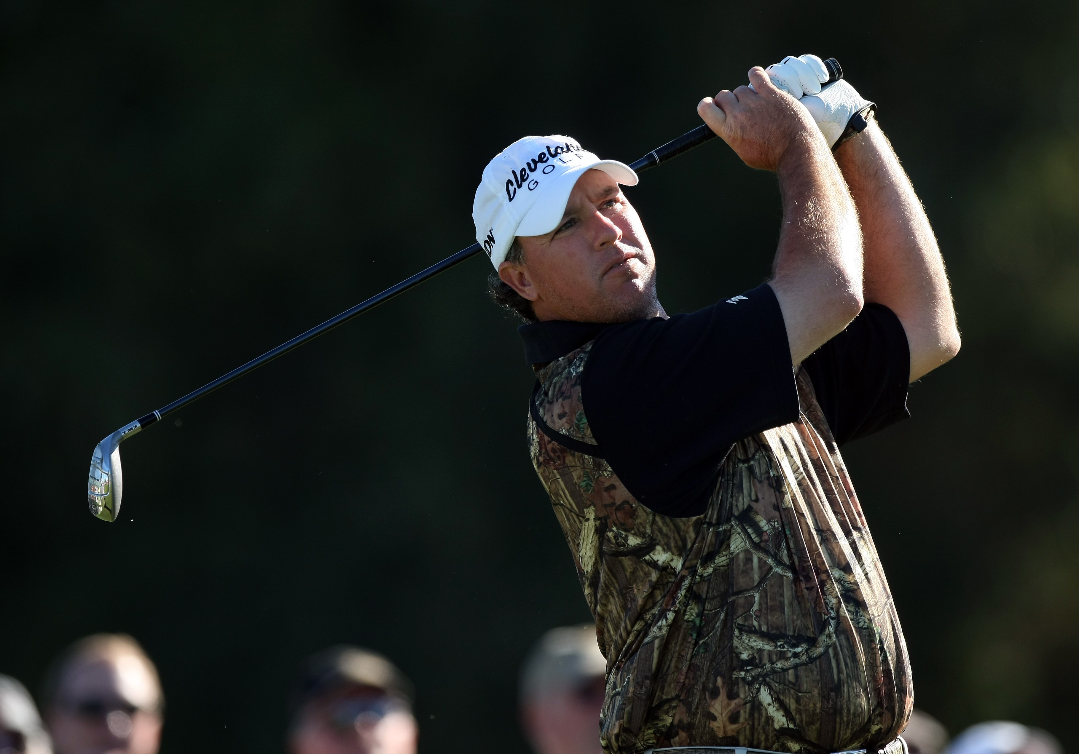 LA JOLLA, CA - JANUARY 28:  Boo Weekley tees off the 12th hole during the second round of the Farmers Insurance Open at Torrey Pines on January 28, 2011 in La Jolla, California. (Photo by Donald Miralle/Getty Images)
