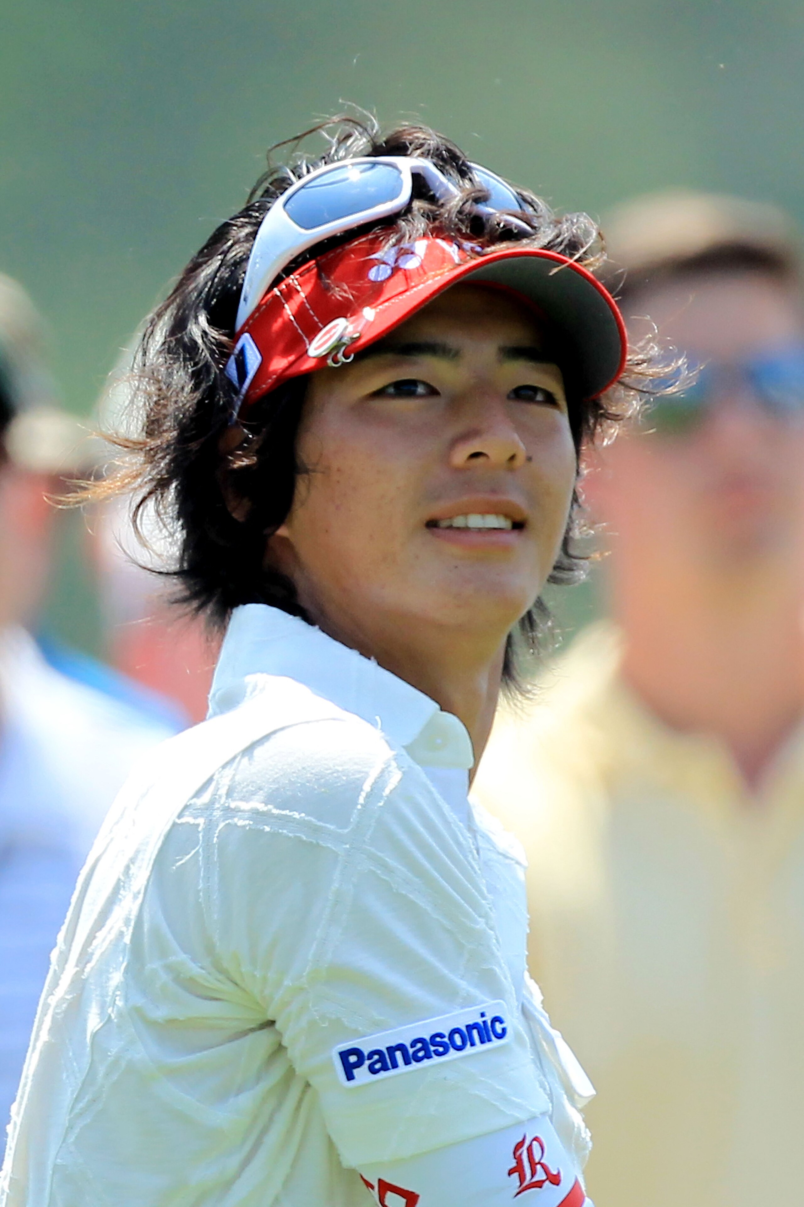 AUGUSTA, GA - APRIL 10:  Ryo Ishikawa of Japan smiles during the final round of the 2011 Masters Tournament on April 10, 2011 in Augusta, Georgia.  (Photo by David Cannon/Getty Images)