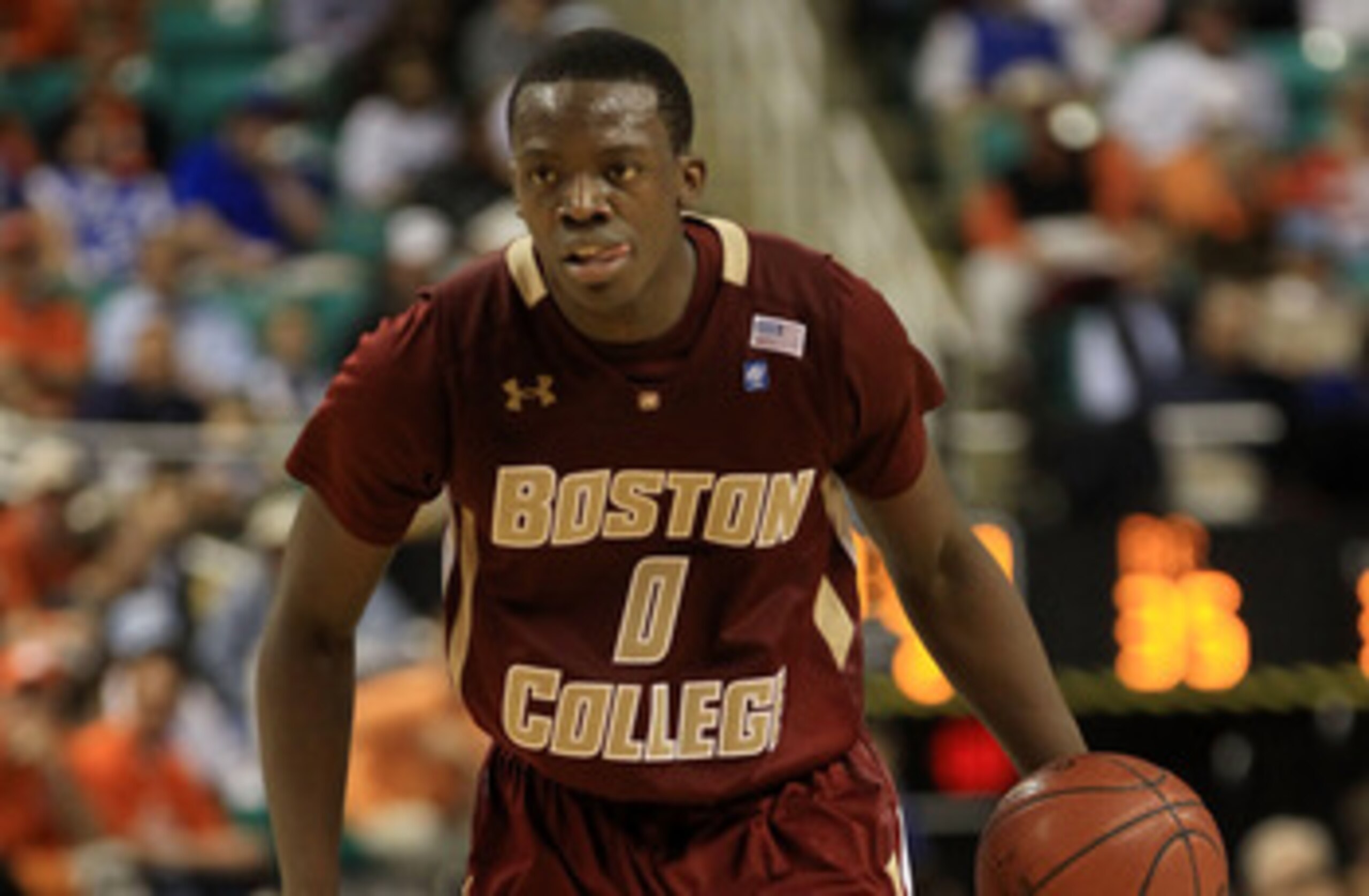GREENSBORO, NC - MARCH 11: Reggie Jackson #0 of the Boston College Eagles moves the ball against the Clemson Tigers during the second half in the quarterfinals of the 2011 ACC men's basketball tournament at the Greensboro Coliseum on March 11, 2011 in Gr GREENSBORO, NC - MARCH 11: Reggie Jackson #0 of the Boston College Eagles moves the ball against the Clemson Tigers during the second half in the quarterfinals of the 2011 ACC men's basketball tournament at the Greensboro Coliseum on March 11, 2011 in Gr