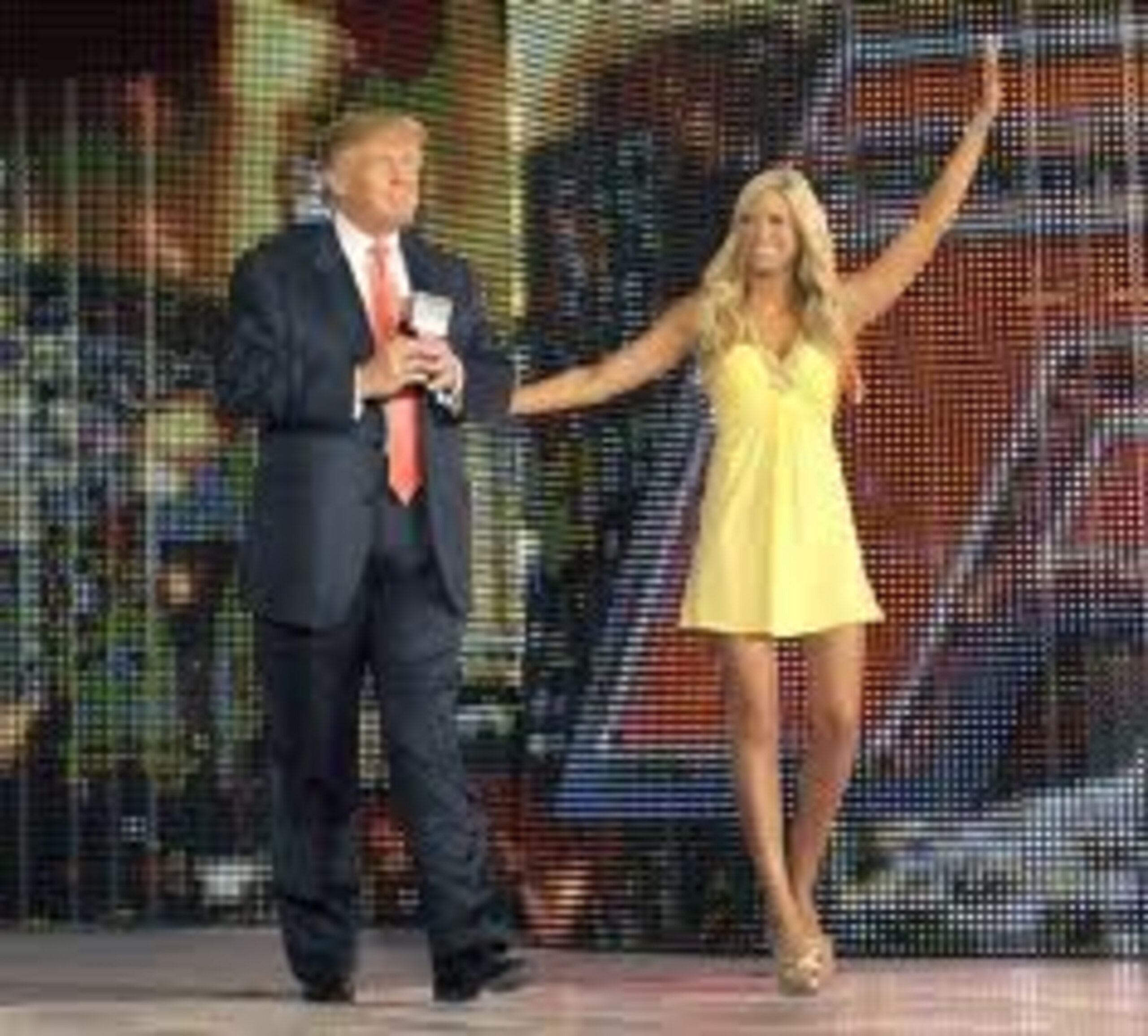 Donald Trump with Kelly Kelly