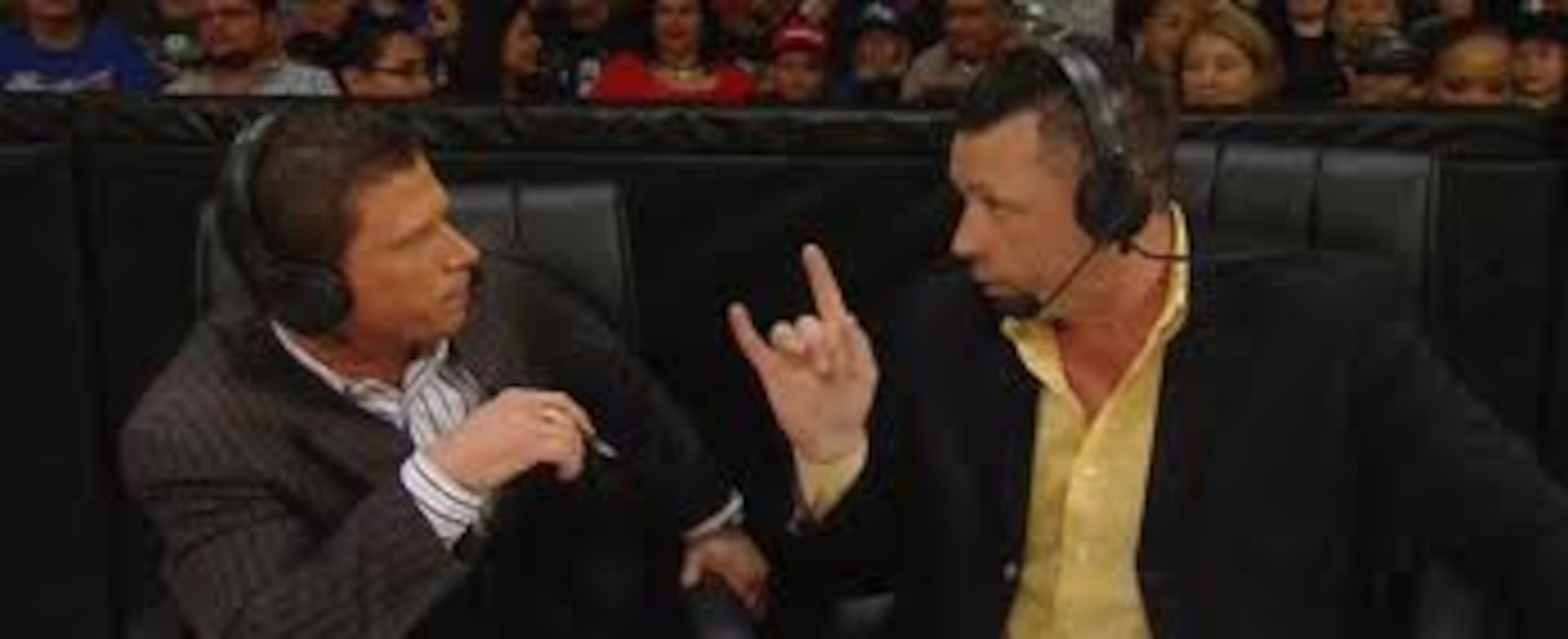Josh Matthews and Michael Cole