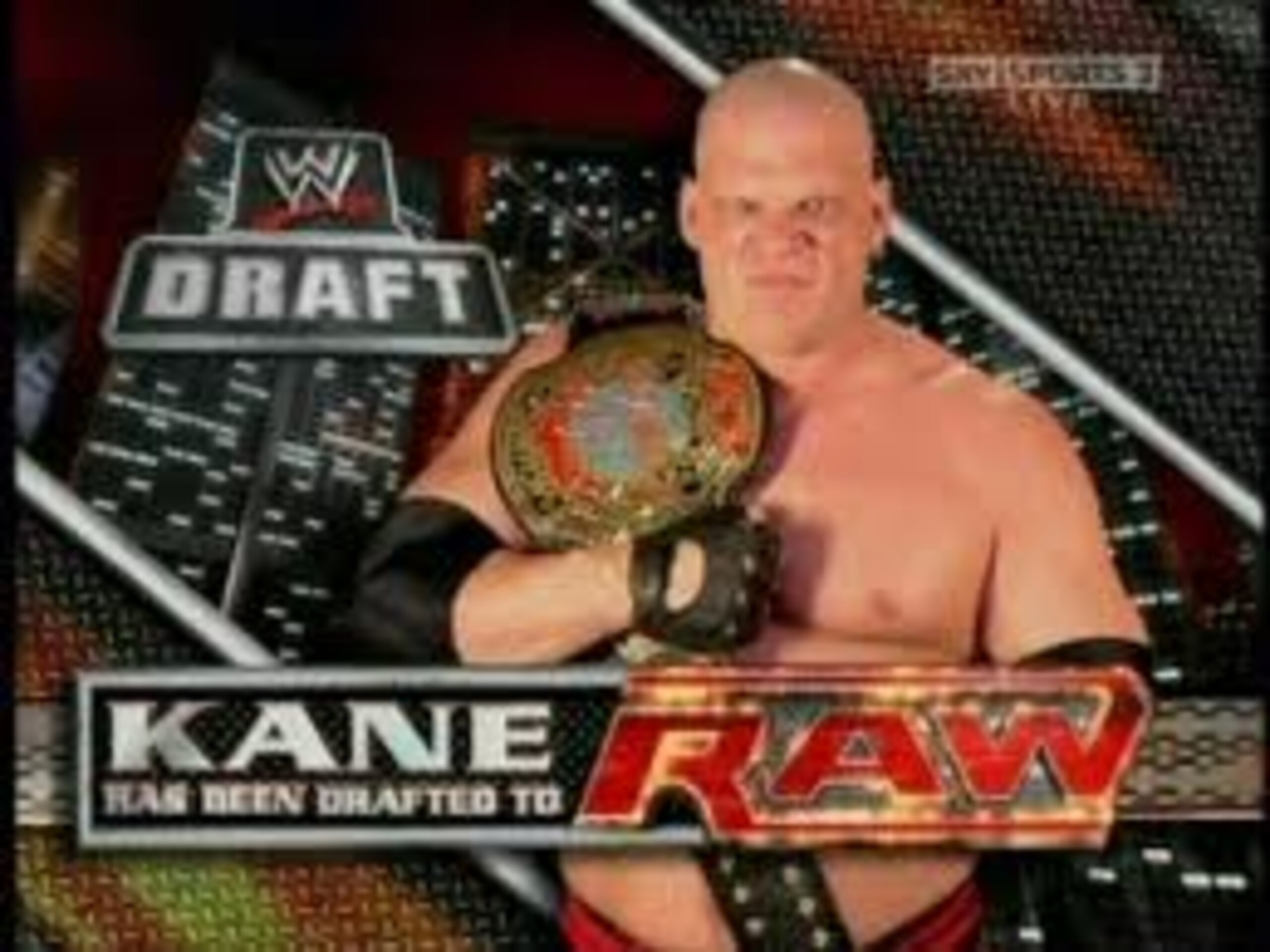 Kane Drafted to RAW