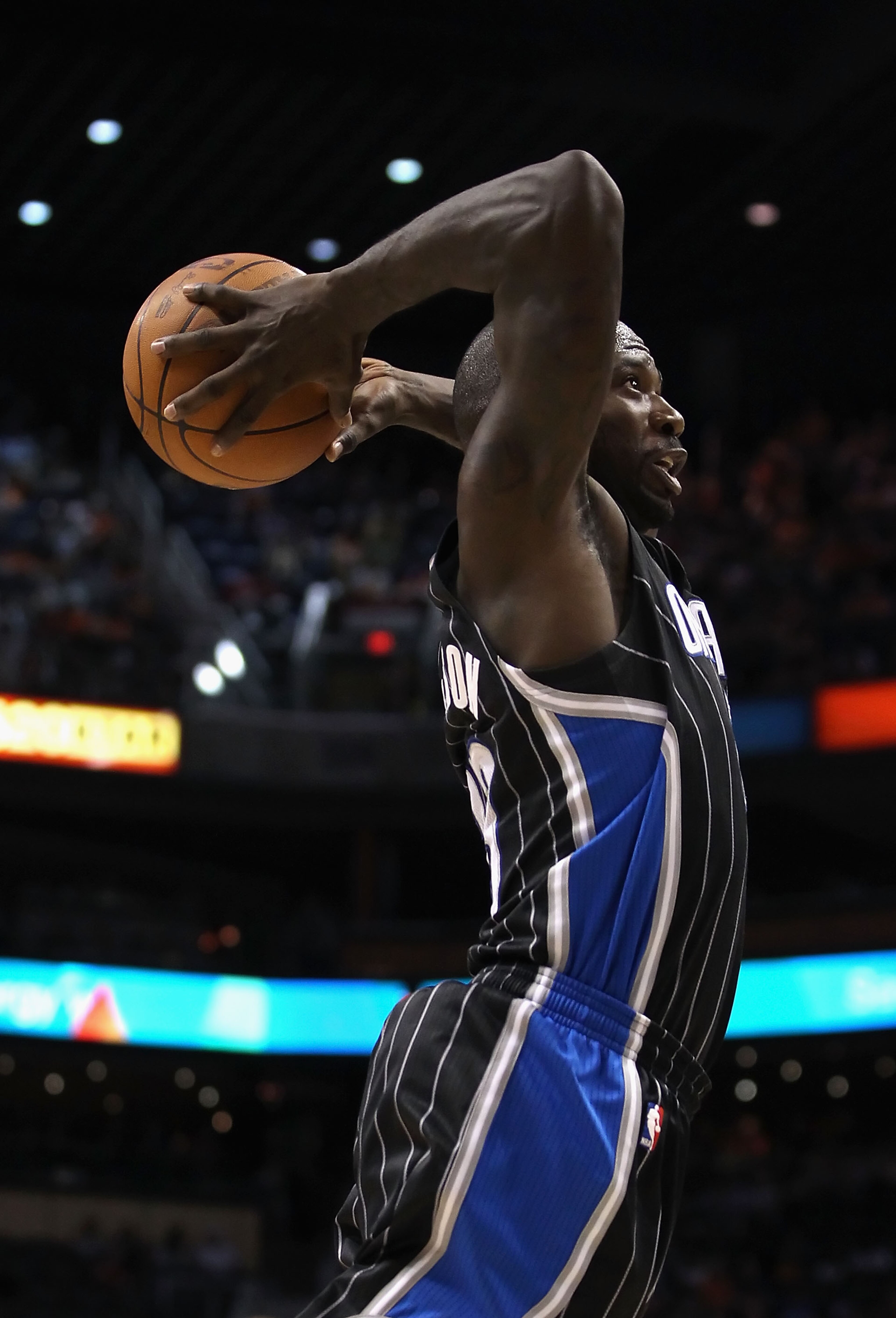 PHOENIX, AZ - MARCH 13: Jason Richardson #23 of the Orlando Magic slam dunks the ball against the Phoenix Suns during the NBA game at US Airways Center on March 13, 2011 in Phoenix, Arizona. NOTE TO USER: User expressly acknowledges and agrees that, by PHOENIX, AZ - MARCH 13: Jason Richardson #23 of the Orlando Magic slam dunks the ball against the Phoenix Suns during the NBA game at US Airways Center on March 13, 2011 in Phoenix, Arizona. NOTE TO USER: User expressly acknowledges and agrees that, by