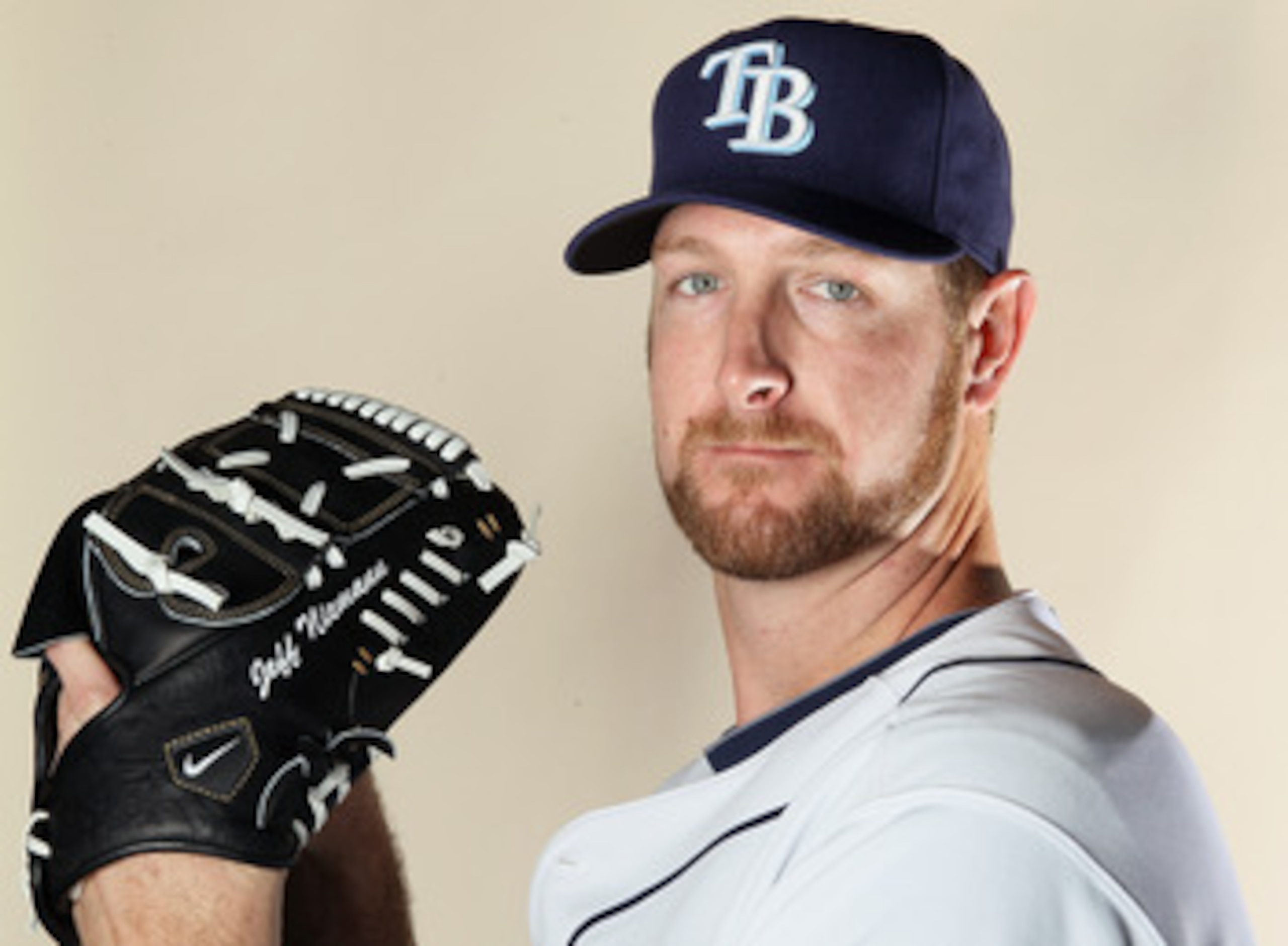 FT. MYERS, FL - FEBRUARY 22:  :  Jeff Niemann #34 of the Tampa Bay Rays poses for a portrait during the Tampa Bay Rays Photo Day on February 22, 2011 at the Charlotte Sports Complex in Port Charlotte, Florida.  (Photo by Elsa/Getty Images)