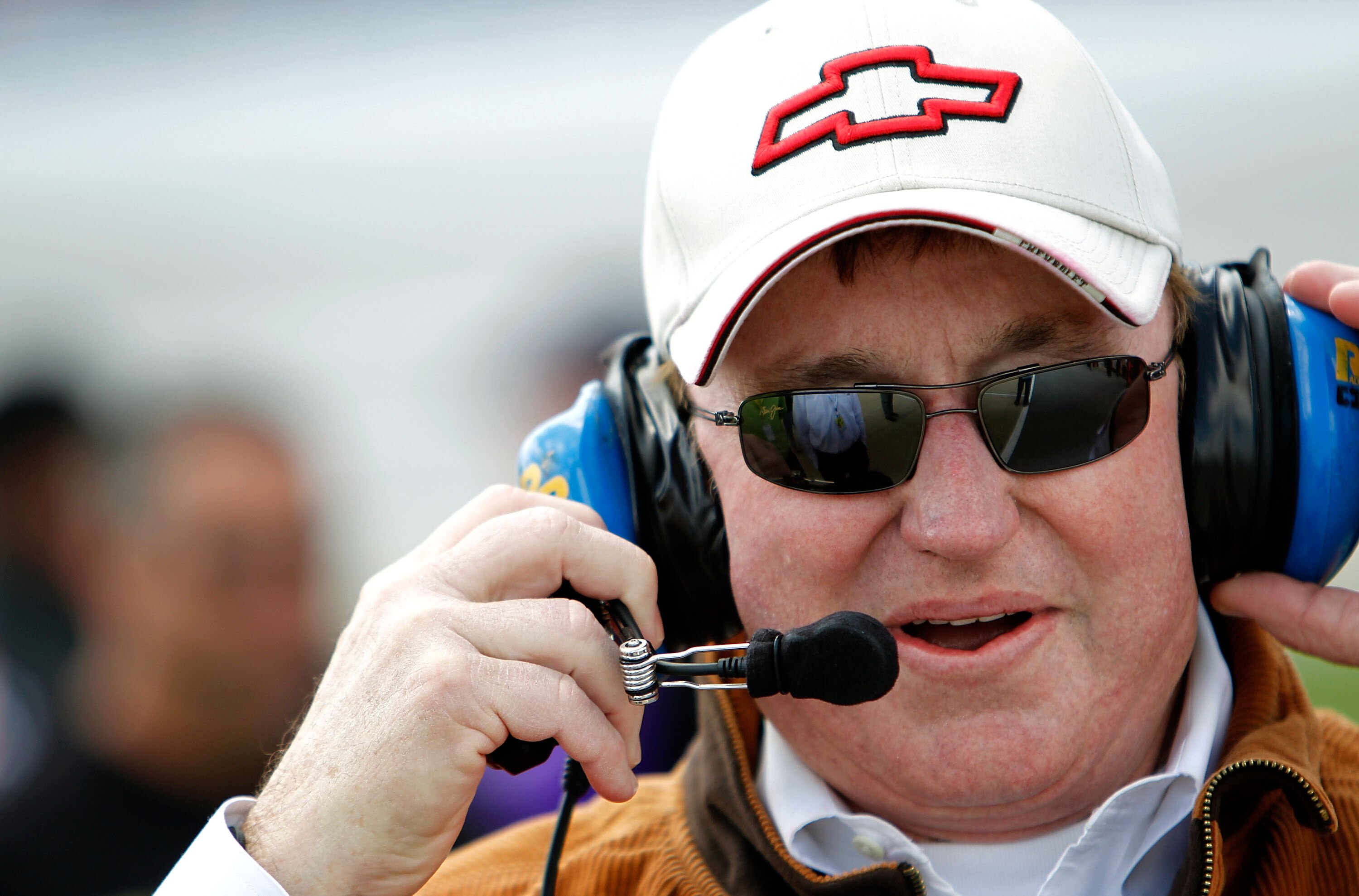 TALLADEGA, AL - APRIL 16:  Team owner Richard Childress stands on pit road during qualifying for the NASCAR Sprint Cup Series Aaron's 499 at Talladega Superspeedway on April 16, 2011 in Talladega, Alabama.  (Photo by Jeff Zelevansky/Getty Images for NASCA