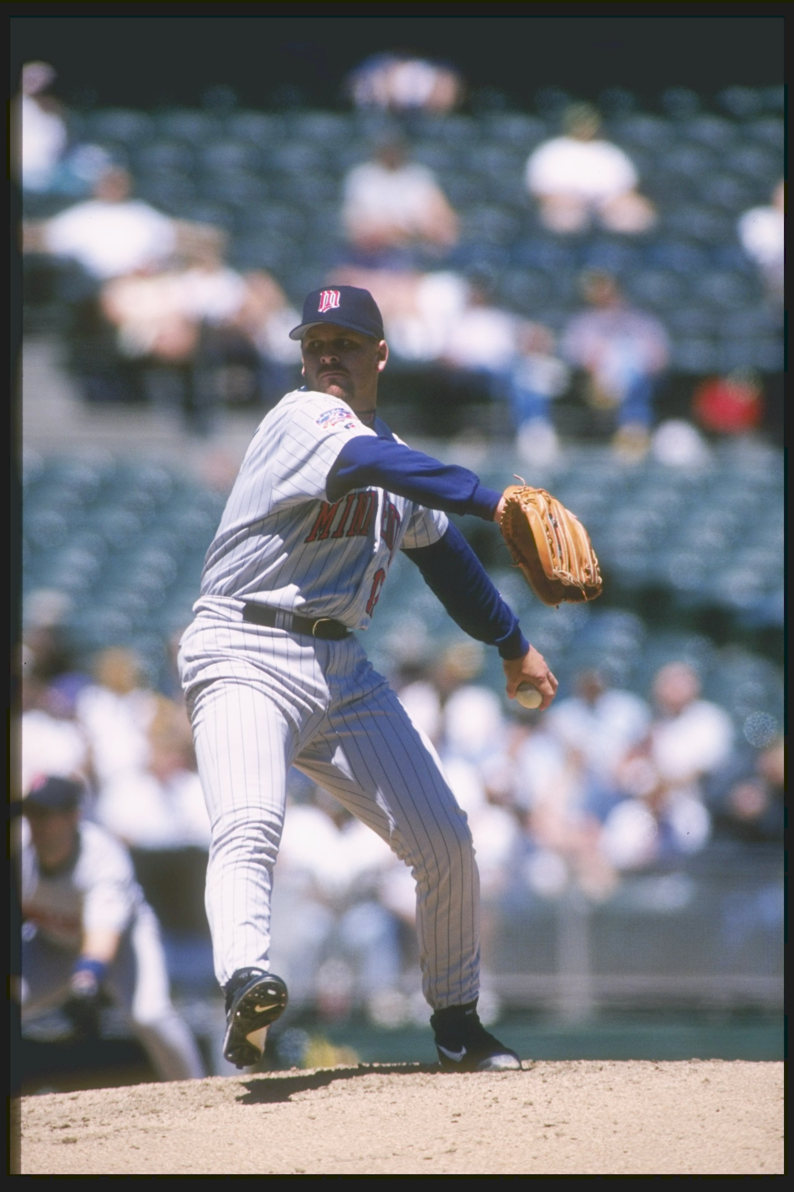 24 Apr 1997:  Pitcher Greg Swindell of the Minnesota Twins throws a pitch during a game against the Oakland Athletics at the Oakland Coliseum in Oakland, California.  The Athletics won the game 12-11. Mandatory Credit: Otto Greule Jr.  /Allsport