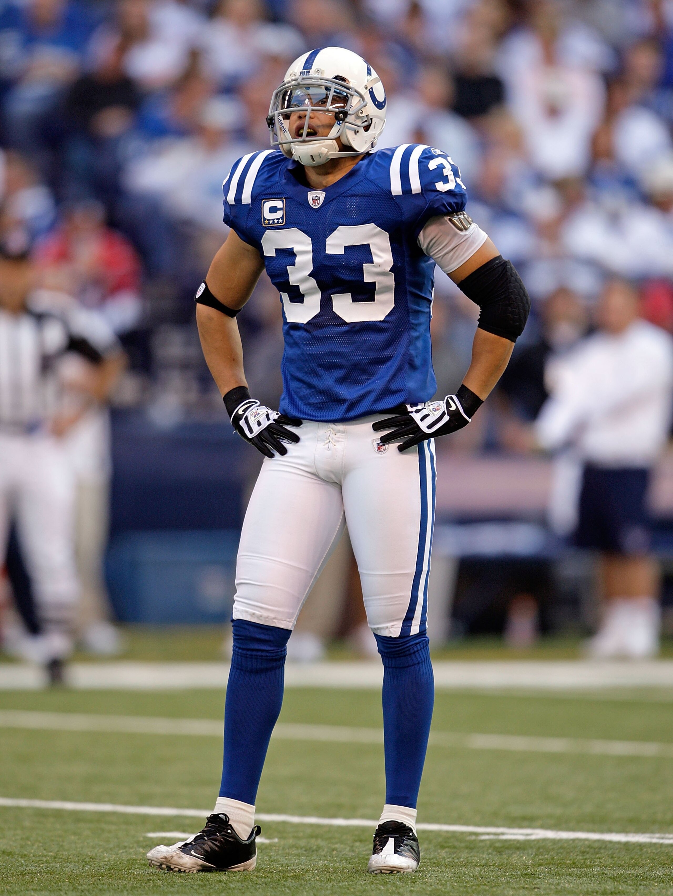INDIANAPOLIS - NOVEMBER 8:  Melvin Bullitt #33 of the Indianapolis Colts is pictured during the NFL game against the Houston Texans at Lucas Oil Stadium on November 8, 2009 in Indianapolis, Indiana. The Colts defeated the Texans 20-17. (Photo by Andy Lyon
