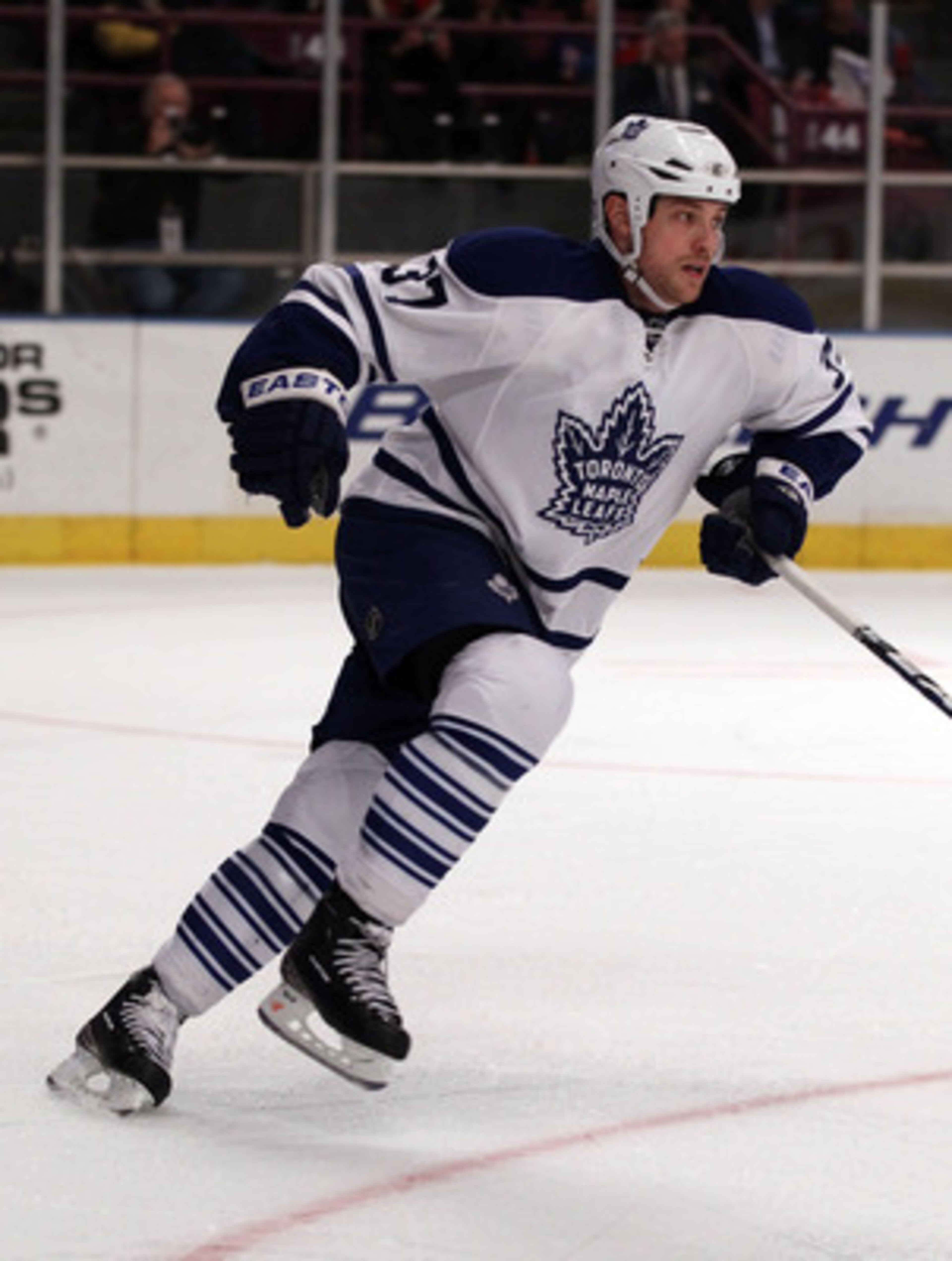 NEW YORK, NY - JANUARY 19: Tim Brent #37 of the Toronto Maple Leafs skates against the New York Rangers at Madison Square Garden on January 19, 2011 in New York City. (Photo by Bruce Bennett/Getty Images) NEW YORK, NY - JANUARY 19: Tim Brent #37 of the Toronto Maple Leafs skates against the New York Rangers at Madison Square Garden on January 19, 2011 in New York City. (Photo by Bruce Bennett/Getty Images)