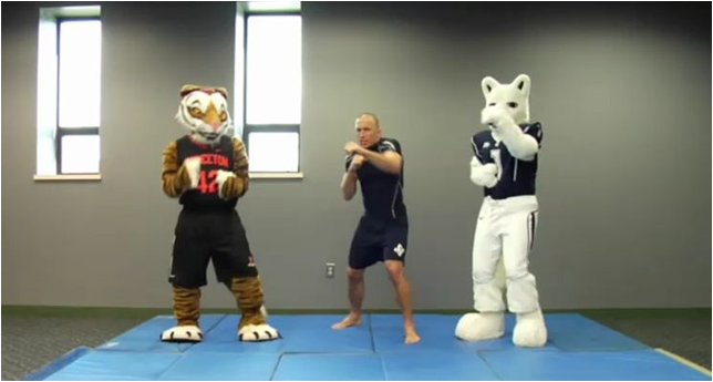Phil Nurse and Rashad Evans have changed a bit...
