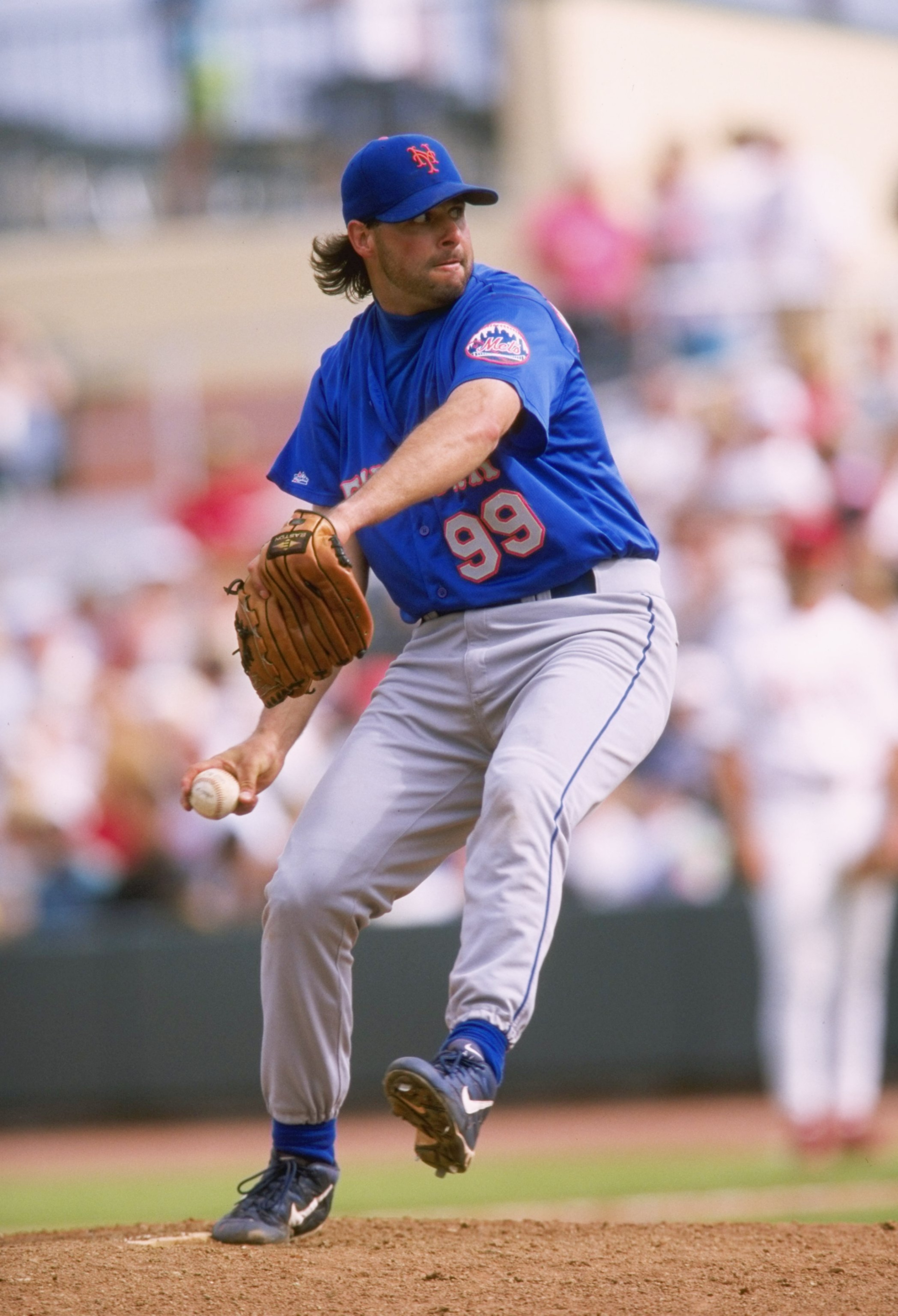 8 Mar 1998: Pitcher Turk Wendell of the New York Mets in action during a spring training game against the St. Louis Cardinals at the Roger Dean Stadium in Jupiter, Florida. The Mets defeated the Cardinals 5-4. Mandatory Credit: Stephen Dunn /Allsport 8 Mar 1998: Pitcher Turk Wendell of the New York Mets in action during a spring training game against the St. Louis Cardinals at the Roger Dean Stadium in Jupiter, Florida. The Mets defeated the Cardinals 5-4. Mandatory Credit: Stephen Dunn /Allsport