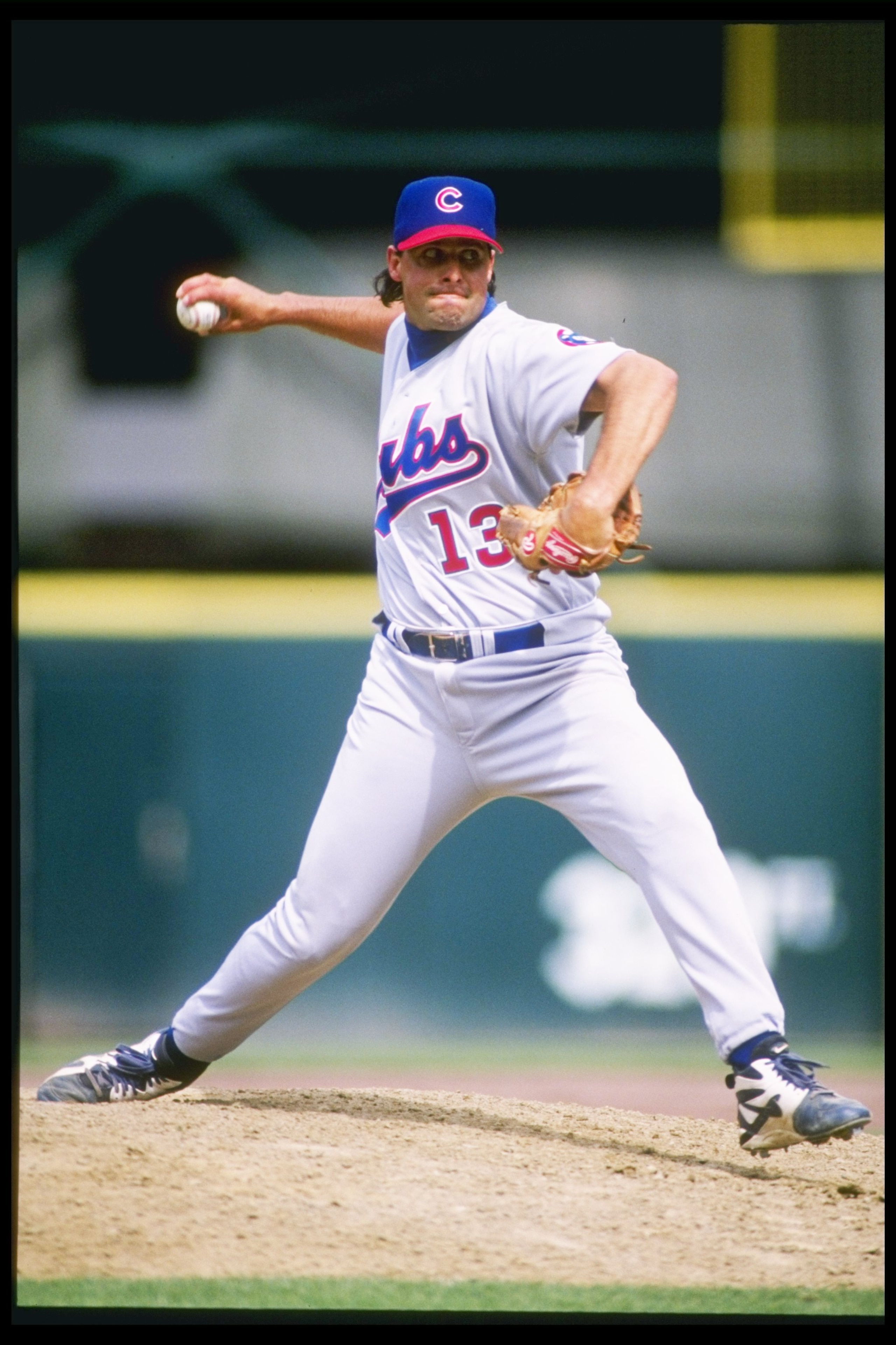 15 Apr 1997:  Pitcher Turk Wendell of the Chicago Cubs throws a pitch during a game against the San Francisco Giants at 3Comm Park in San Francisco, California.  The Cubs won the game 6-2. Mandatory Credit: Otto Greule Jr.  /Allsport