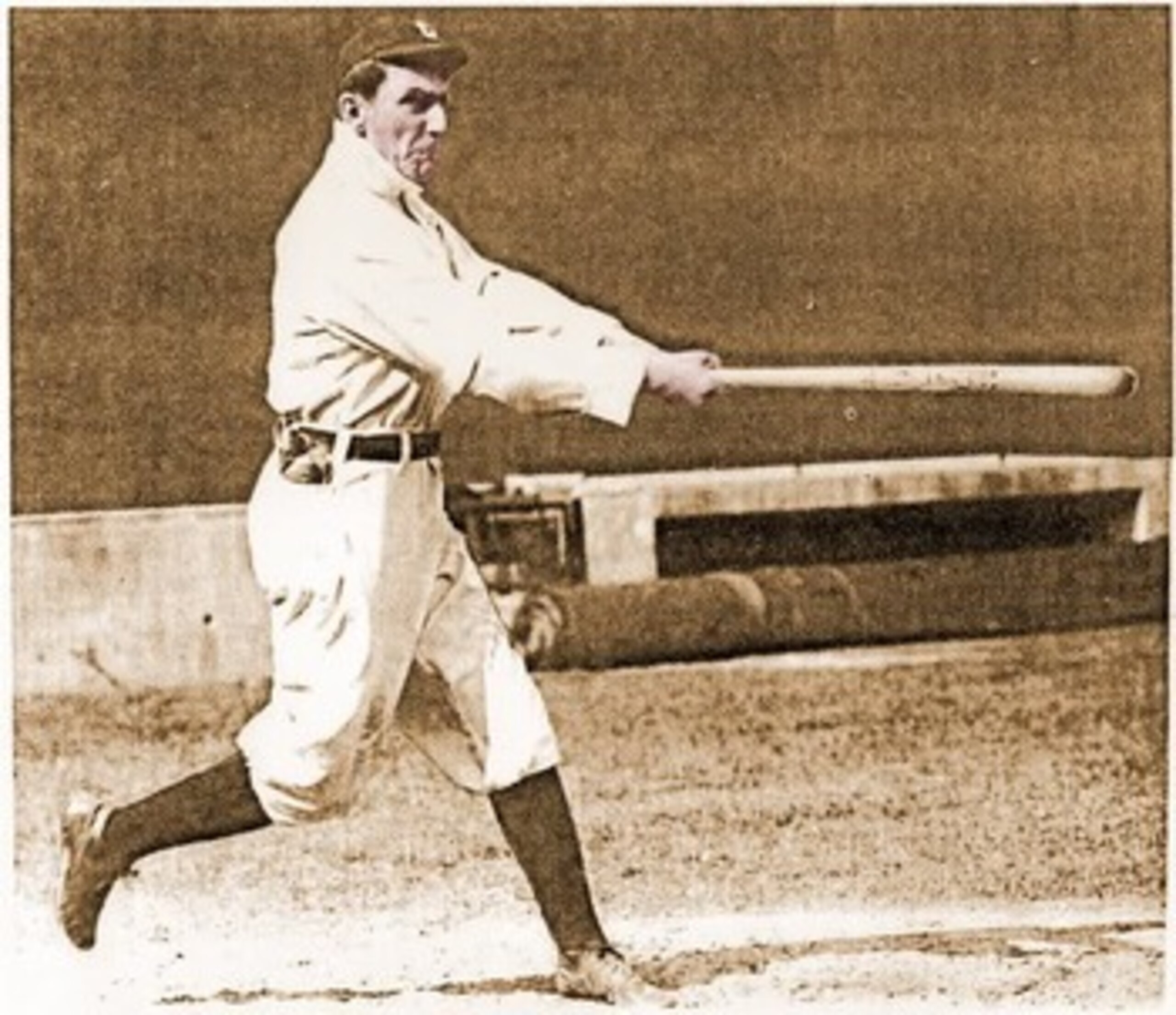 Nap Lajoie hit .427 in 1901 with the Philadelphia Athletics.