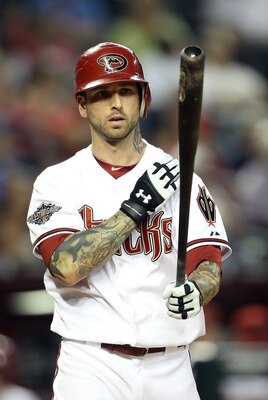 PHOENIX, AZ - APRIL 26:  Ryan Roberts #14 of the Arizona Diamondbacks steps up to the plate during the Major League Baseball game against the Philadelphia Phillies at Chase Field on April 26, 2011 in Phoenix, Arizona.  The Diamondbacks defeated the Philli