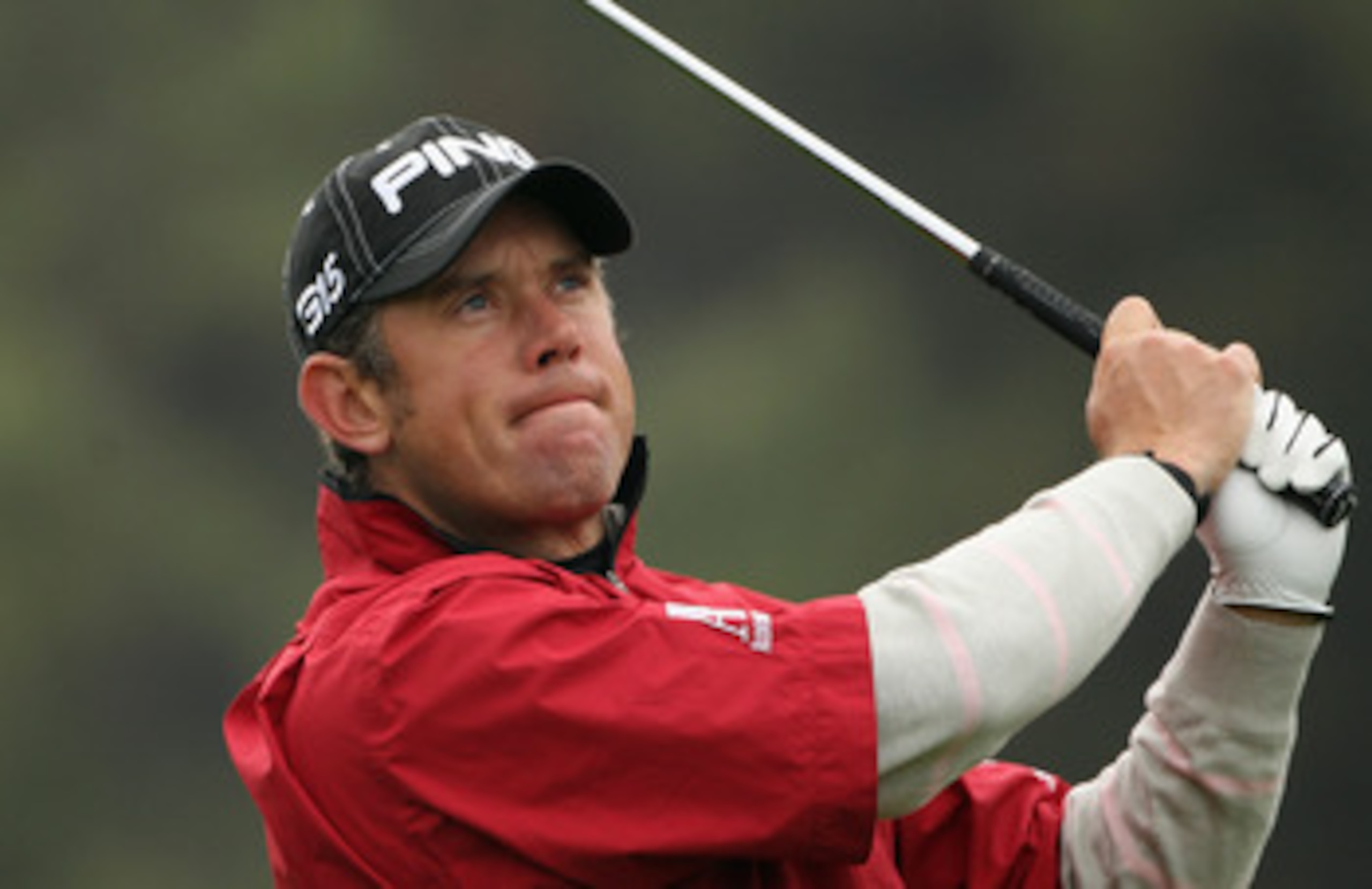 ICHEON, SOUTH KOREA - APRIL 27:  Lee Westwood of England in action during the Pro Am prior to the start of the Ballantine's Championship at Blackstone Golf Club on April 27, 2011 in Icheon, South Korea.  (Photo by Andrew Redington/Getty Images)