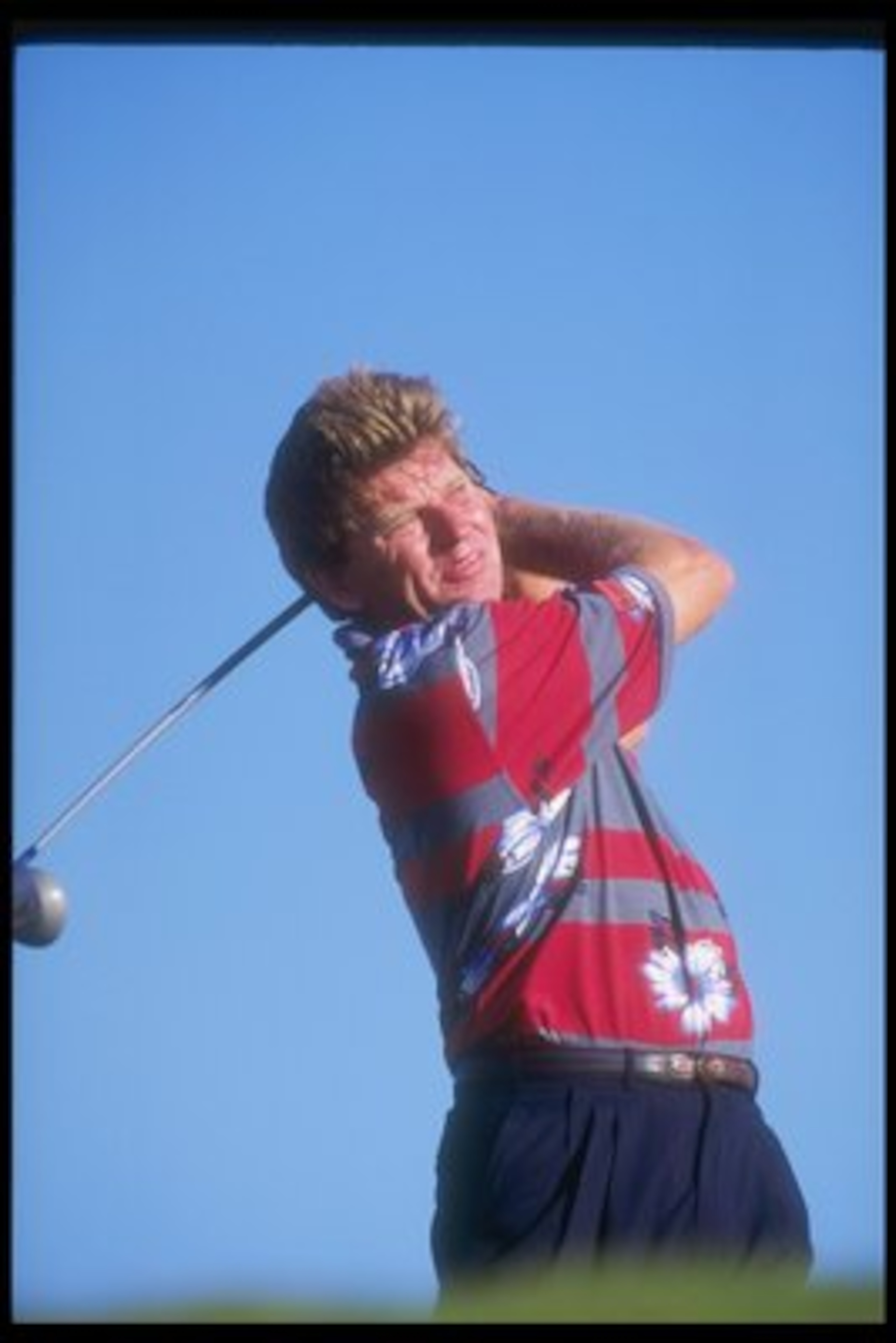 8 Nov 1994: Nick Price of South Africa shows great form during the PGA Grand Slam. Mandatory Credit: Gary Newkirk /Allsport 8 Nov 1994: Nick Price of South Africa shows great form during the PGA Grand Slam. Mandatory Credit: Gary Newkirk /Allsport