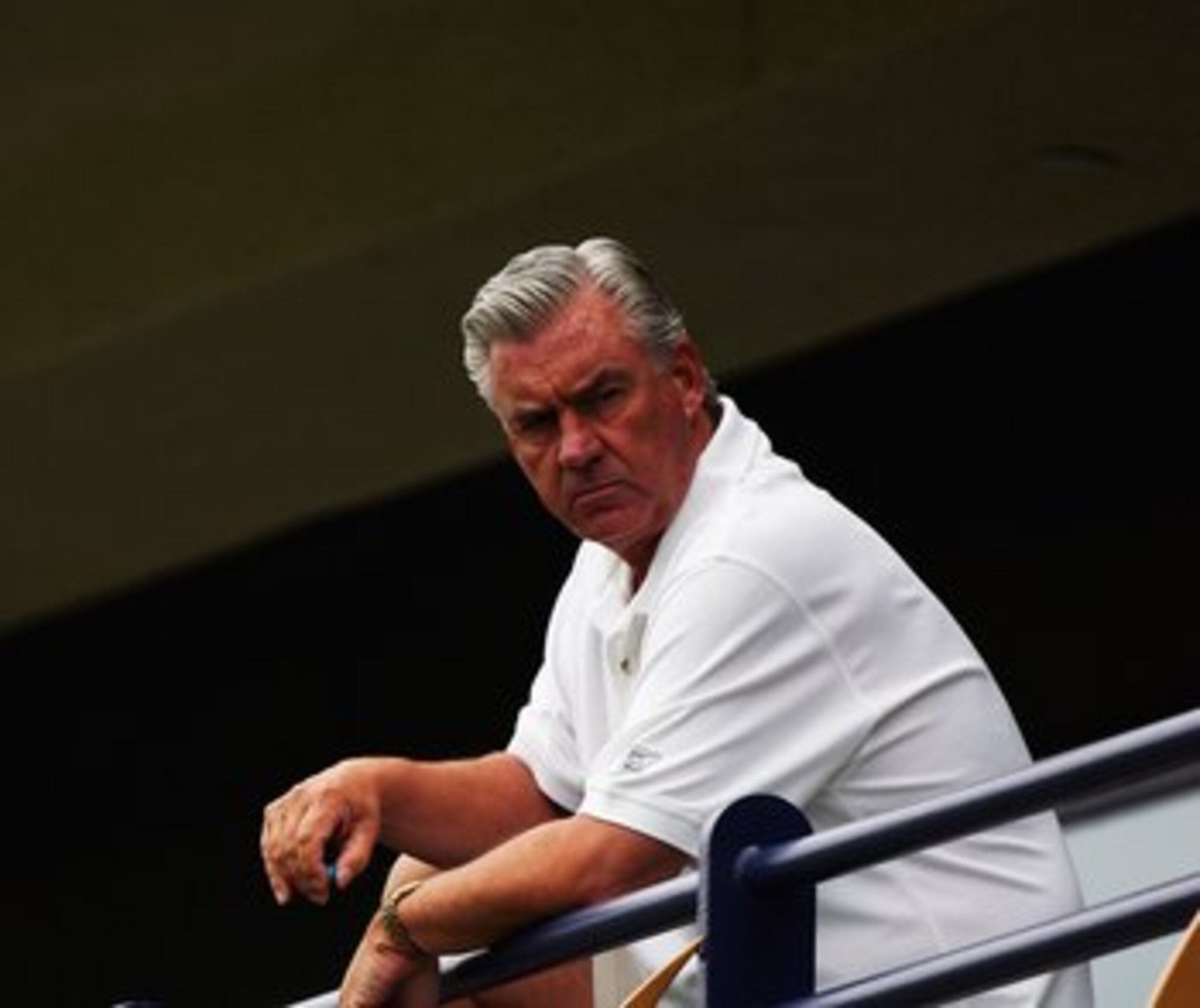 SAN DIEGO - JULY 31:  General Manager A.J. Smith of the San Diego Chargers looks on during the San Diego Chargers' Training Camp on July 31, 2006 at Charger Park in San Diego, California.  (Photo by Donald Miralle/Getty Images)