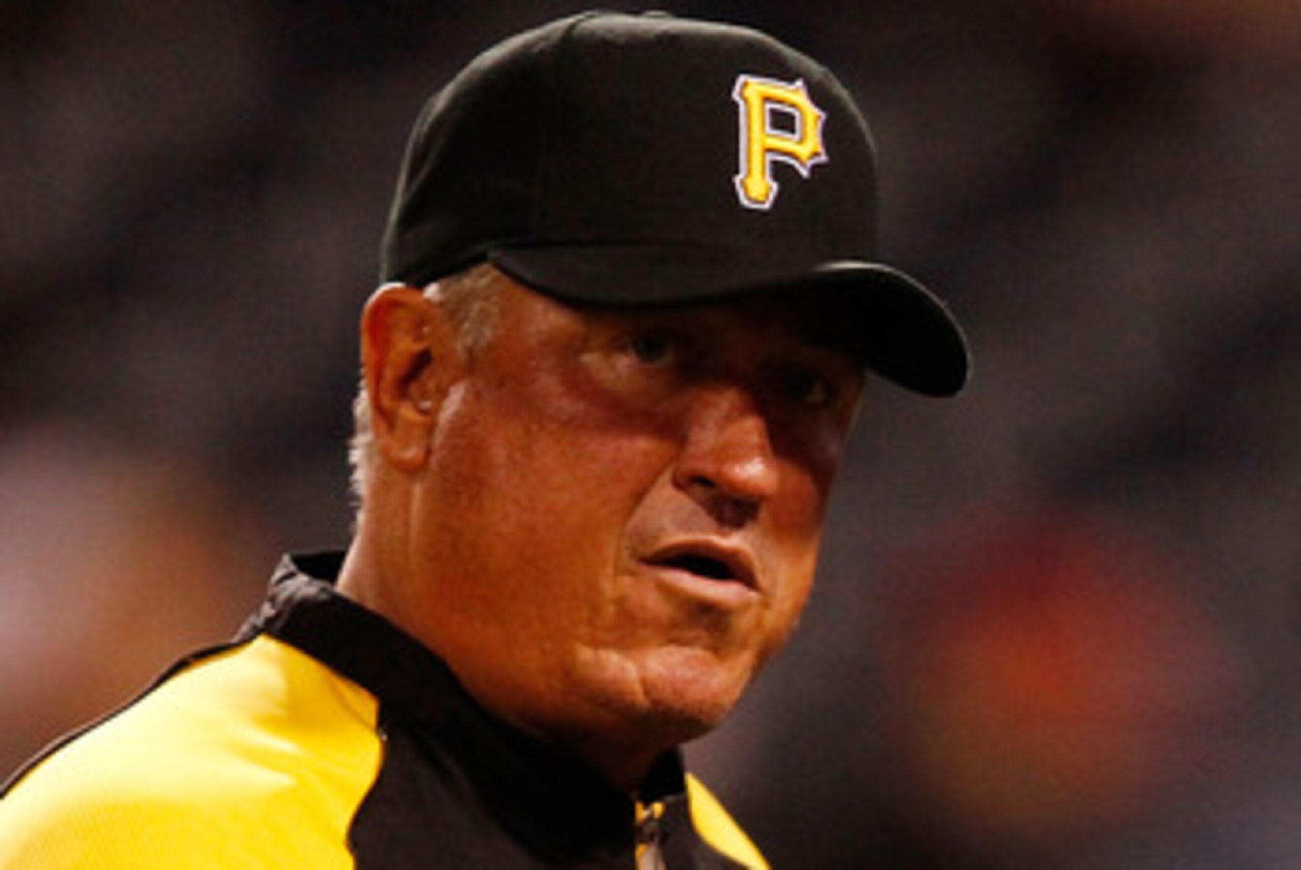 PITTSBURGH - APRIL 26:  Manager Clint Hurdle #13 of the Pittsburgh Pirates walks back to the dugout against the San Francisco Giants during the game on April 26, 2011 at PNC Park in Pittsburgh, Pennsylvania.  (Photo by Jared Wickerham/Getty Images)