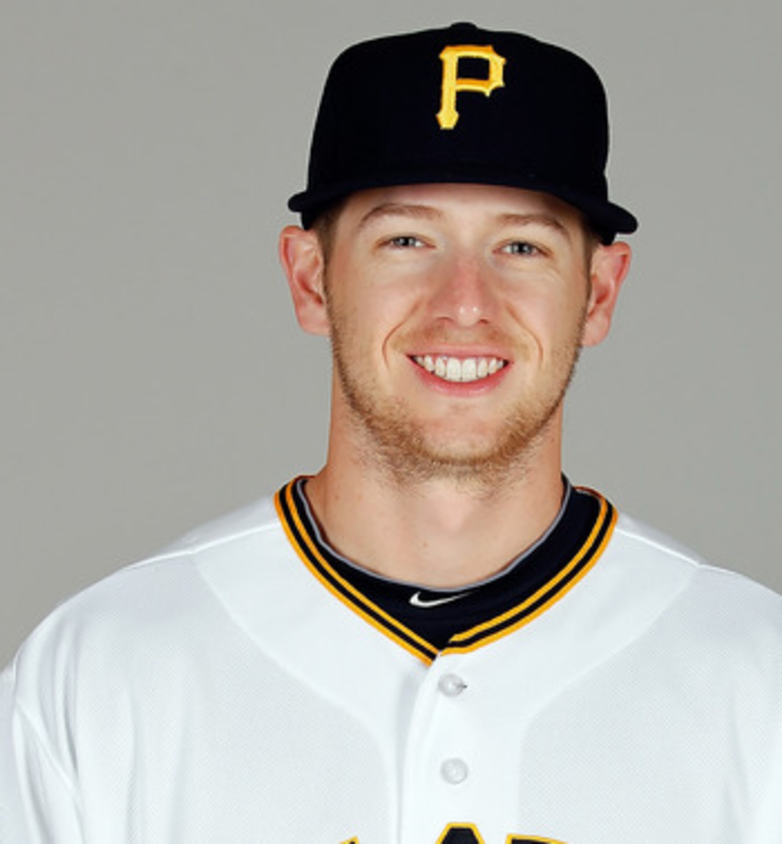 BRADENTON, FL - FEBRUARY 20:  Outfielder Alex Presley #44 of the Pittsburgh Pirates poses for a photo during photo day at Pirate City on February 20, 2011 in Bradenton, Florida.  (Photo by J. Meric/Getty Images)