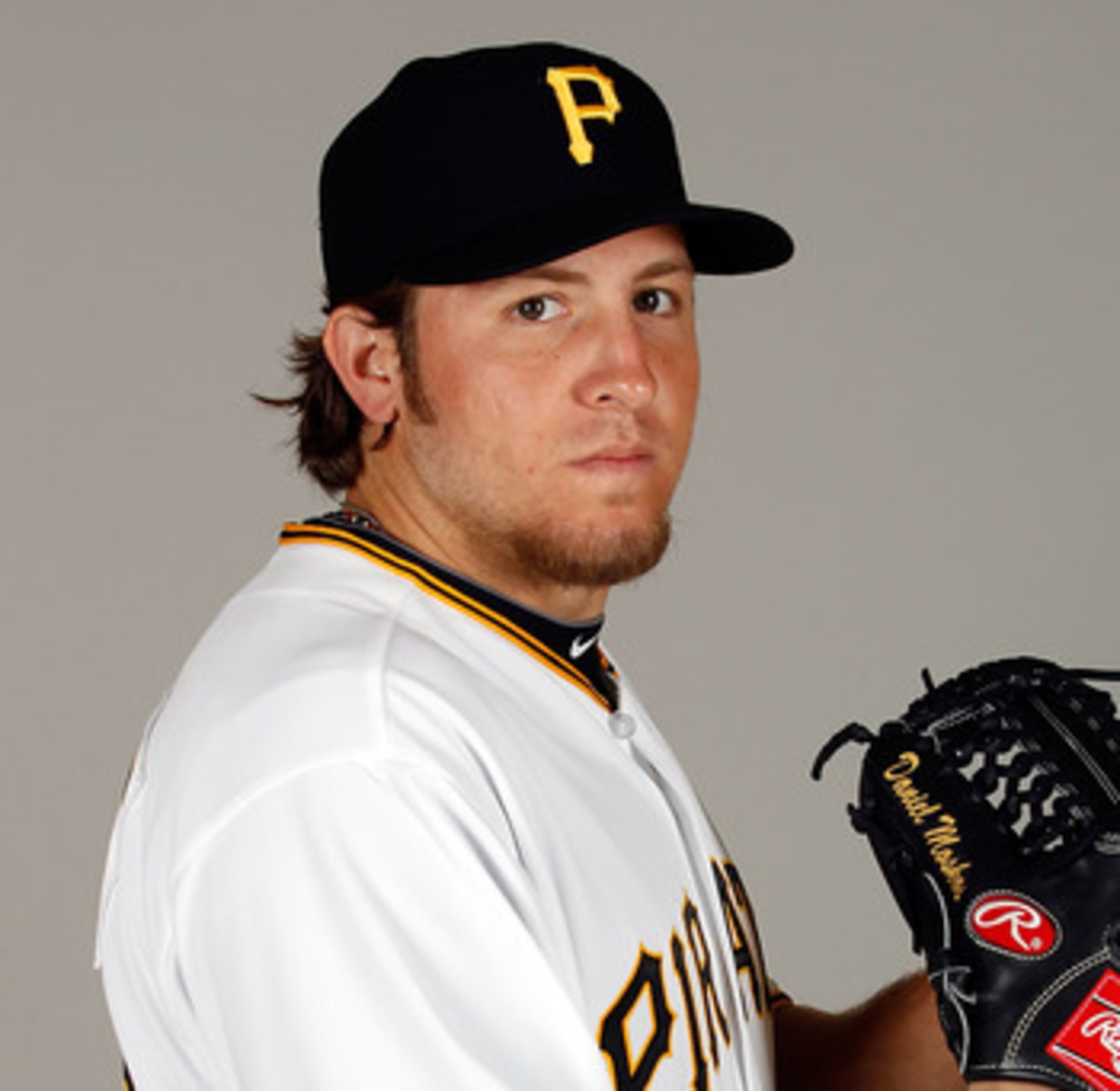 BRADENTON, FL - FEBRUARY 20:  Pitcher Daniel Moskos #57 of the Pittsburgh Pirates poses for a photo during photo day at Pirate City on February 20, 2011 in Bradenton, Florida.  (Photo by J. Meric/Getty Images)