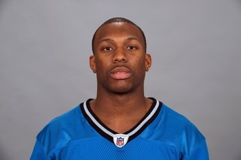 DETROIT - 2009:  Ramzee Robinson of the Detroit Lions poses for his 2009 NFL headshot at photo day in Detroit, Michigan.  (Photo by NFL Photos)