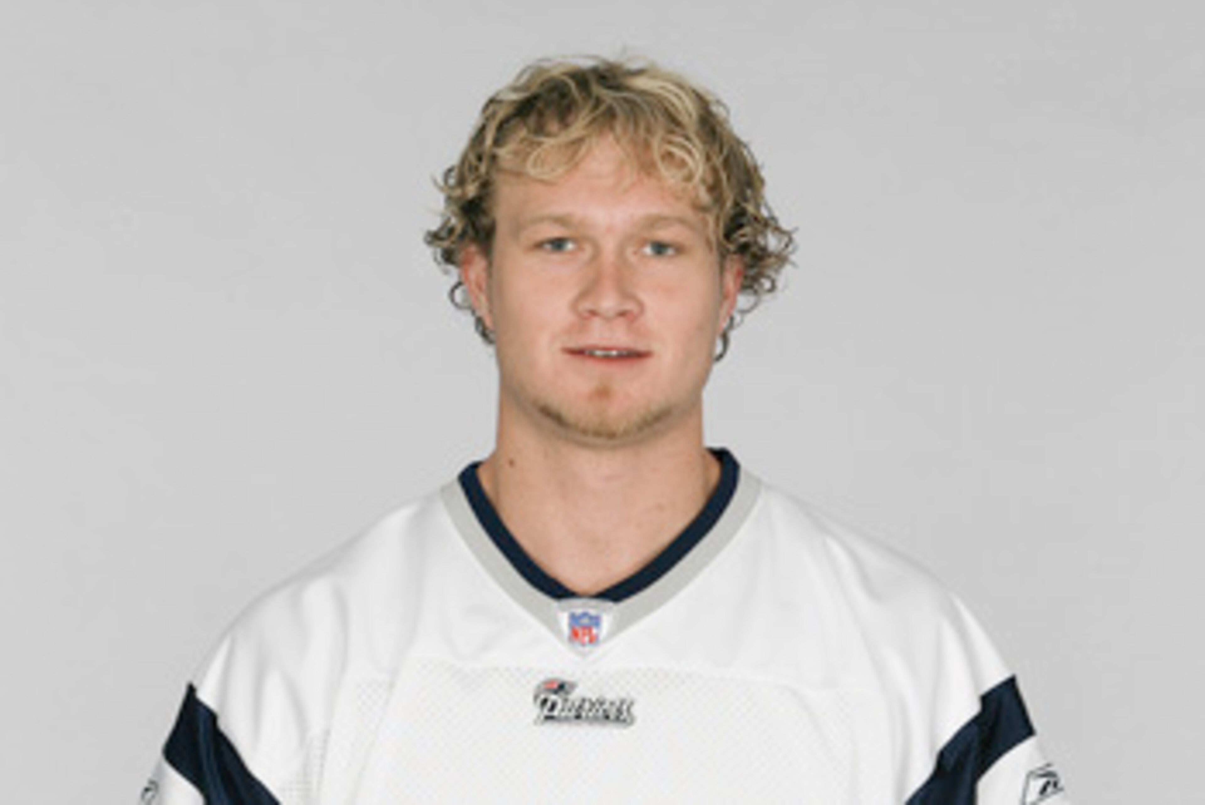 FOXBOROUGH, MA - 2005:  Andy Stokes of the New England Patriots poses for his 2005 NFL headshot at photo day in Foxborough, Massachusetts.  (Photo by Getty Images)