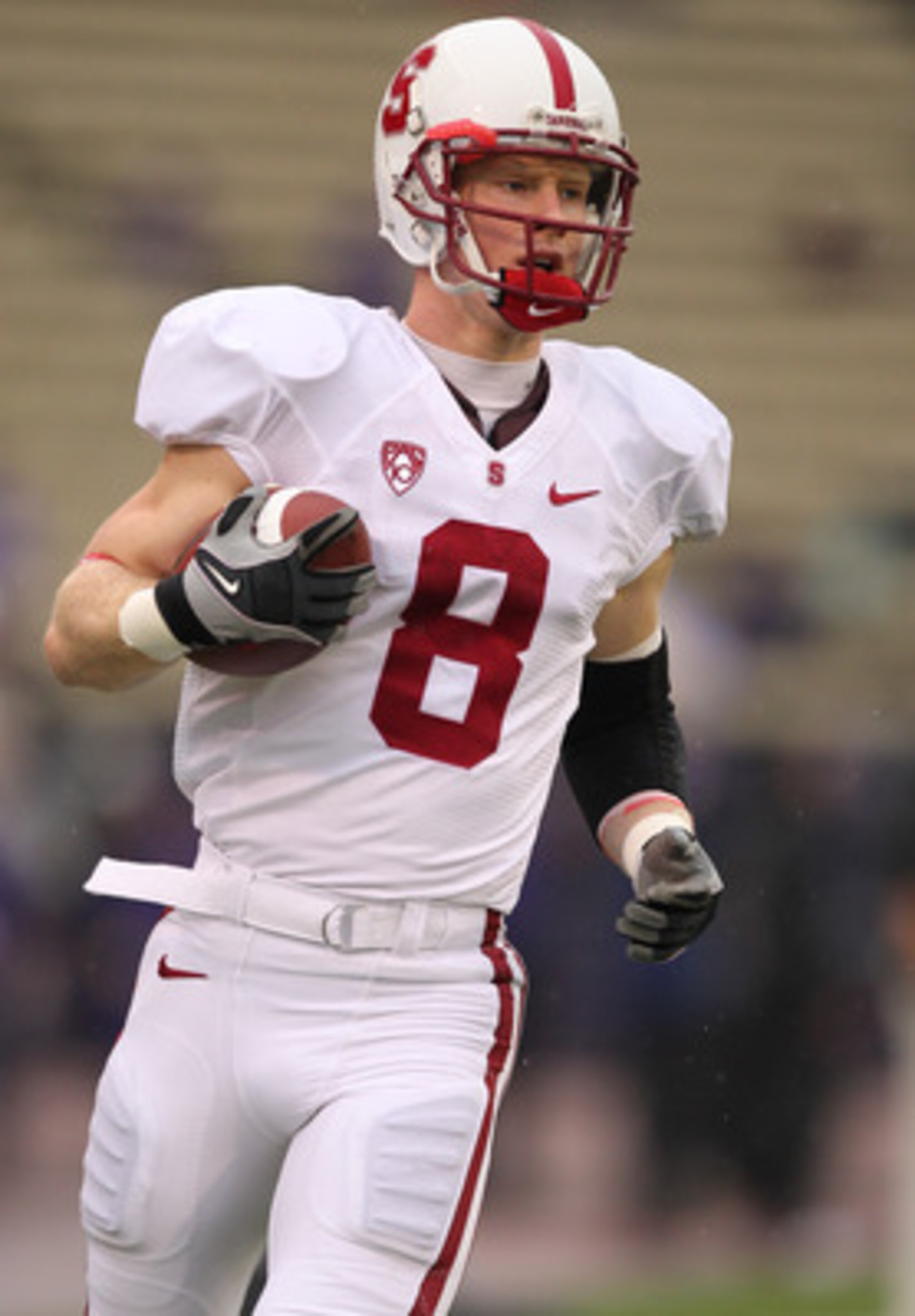 SEATTLE - OCTOBER 30: Wide receiver Ryan Whalen #8 of the Stanford Cardinal warms up prior to the game against the Washington Huskies on October 30, 2010 at Husky Stadium in Seattle, Washington. Stanford won 41-0. (Photo by Otto Greule Jr/Getty Images) SEATTLE - OCTOBER 30: Wide receiver Ryan Whalen #8 of the Stanford Cardinal warms up prior to the game against the Washington Huskies on October 30, 2010 at Husky Stadium in Seattle, Washington. Stanford won 41-0. (Photo by Otto Greule Jr/Getty Images)