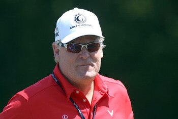ORLANDO, FL - MARCH 26:  NBC golf analyst Johnny Miller watches the action during the third round of the Arnold Palmer Invitational presented by MasterCard at the Bay Hill Club and Lodge on March 26, 2011 in Orlando, Florida.  (Photo by Sam Greenwood/Gett