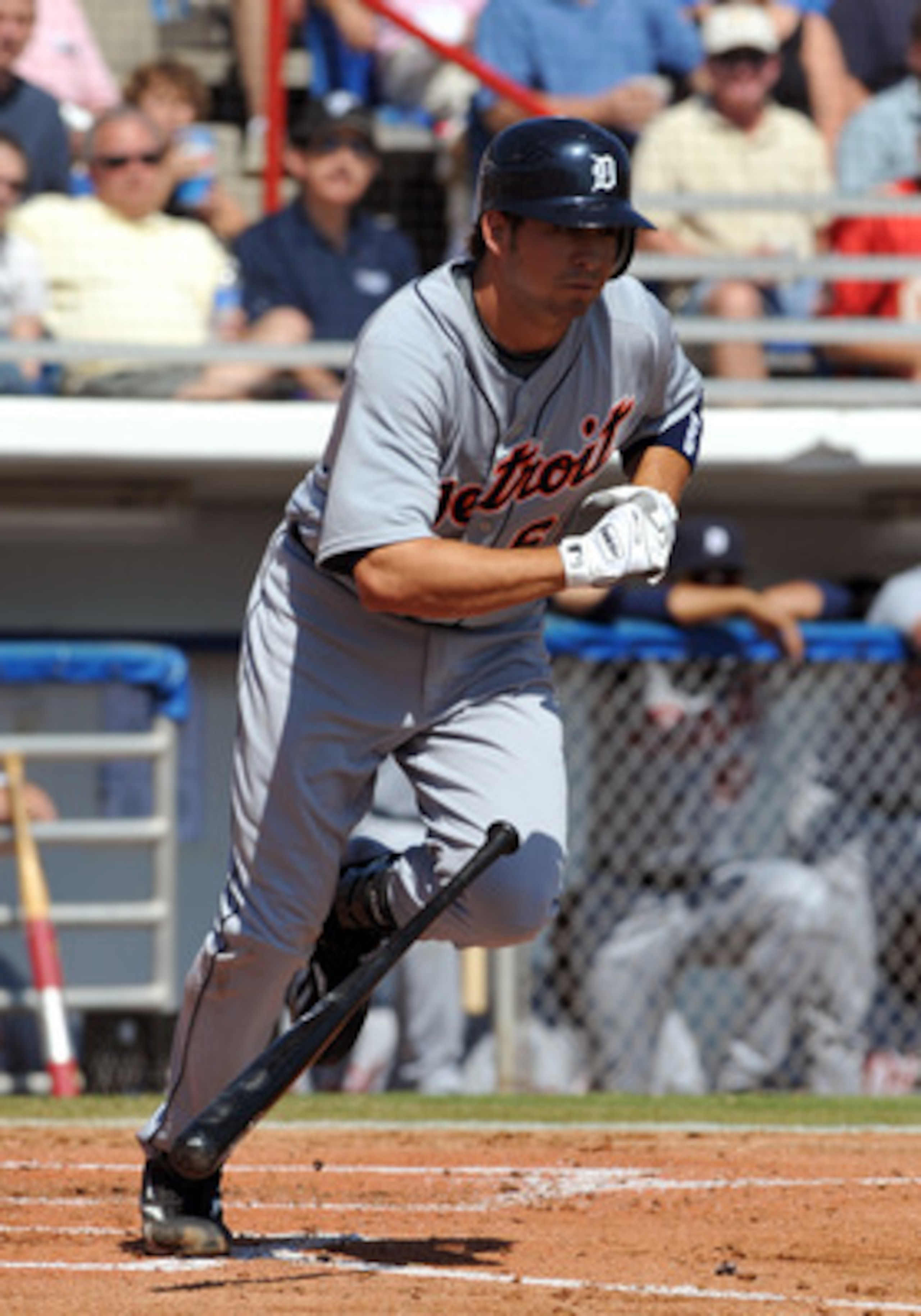 DUNEDIN, FL - FEBRUARY 27 : Shortstop Cale Iorg of the Detroit Tigers bats against the Toronto Blue Jays February 27, 2009 at Dunedin Stadium in Dunedin, Florida. (Photo by Al Messerschmidt/Getty Images) DUNEDIN, FL - FEBRUARY 27 : Shortstop Cale Iorg of the Detroit Tigers bats against the Toronto Blue Jays February 27, 2009 at Dunedin Stadium in Dunedin, Florida. (Photo by Al Messerschmidt/Getty Images)