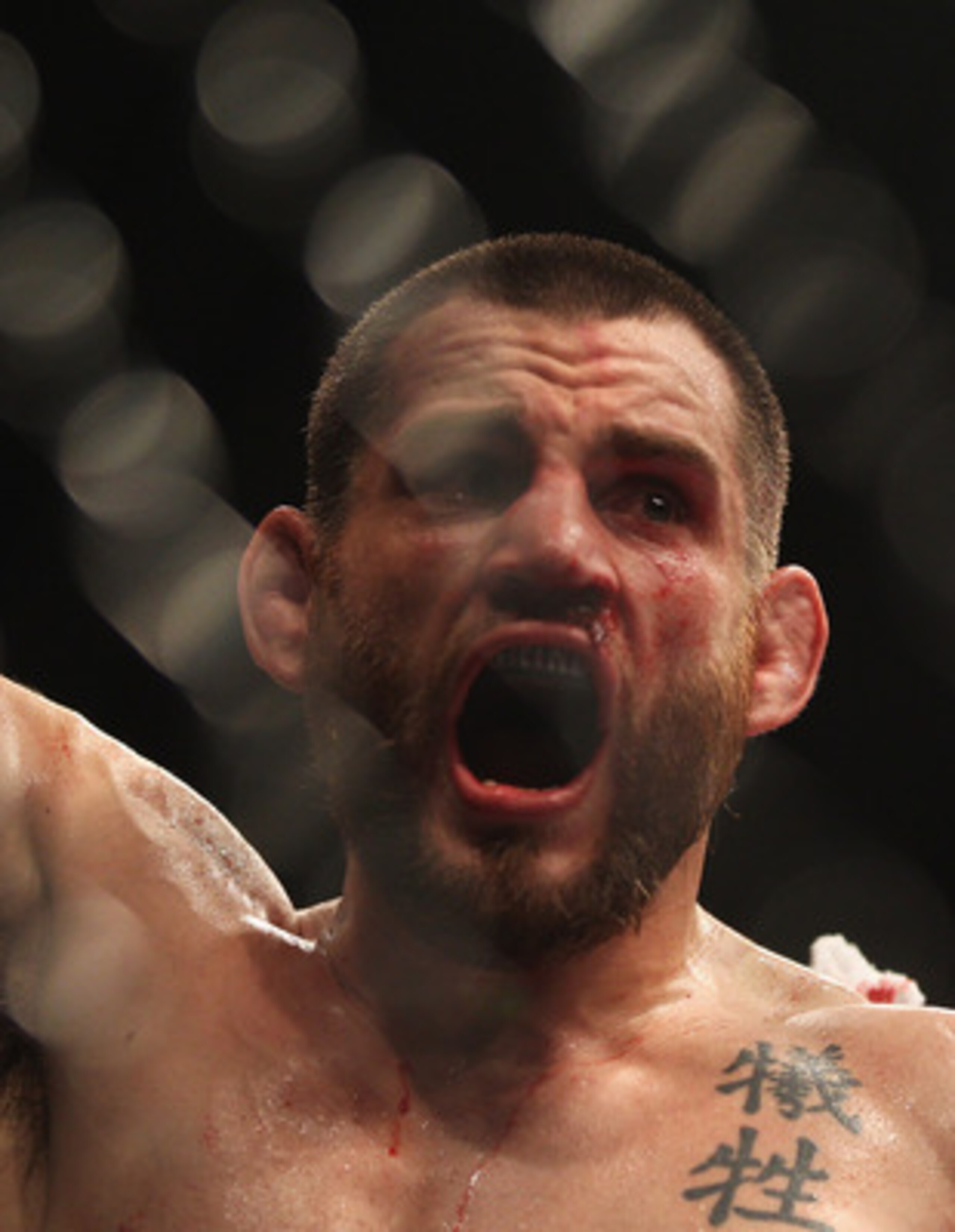 SYDNEY, AUSTRALIA - FEBRUARY 27: Jon Fitch of the USA celebrates after his drawn fight against BJ Penn of the USA during their welterweight bout part of UFC 127 at Acer Arena on February 27, 2011 in Sydney, Australia. (Photo by Mark Kolbe/Getty Images) SYDNEY, AUSTRALIA - FEBRUARY 27: Jon Fitch of the USA celebrates after his drawn fight against BJ Penn of the USA during their welterweight bout part of UFC 127 at Acer Arena on February 27, 2011 in Sydney, Australia. (Photo by Mark Kolbe/Getty Images)