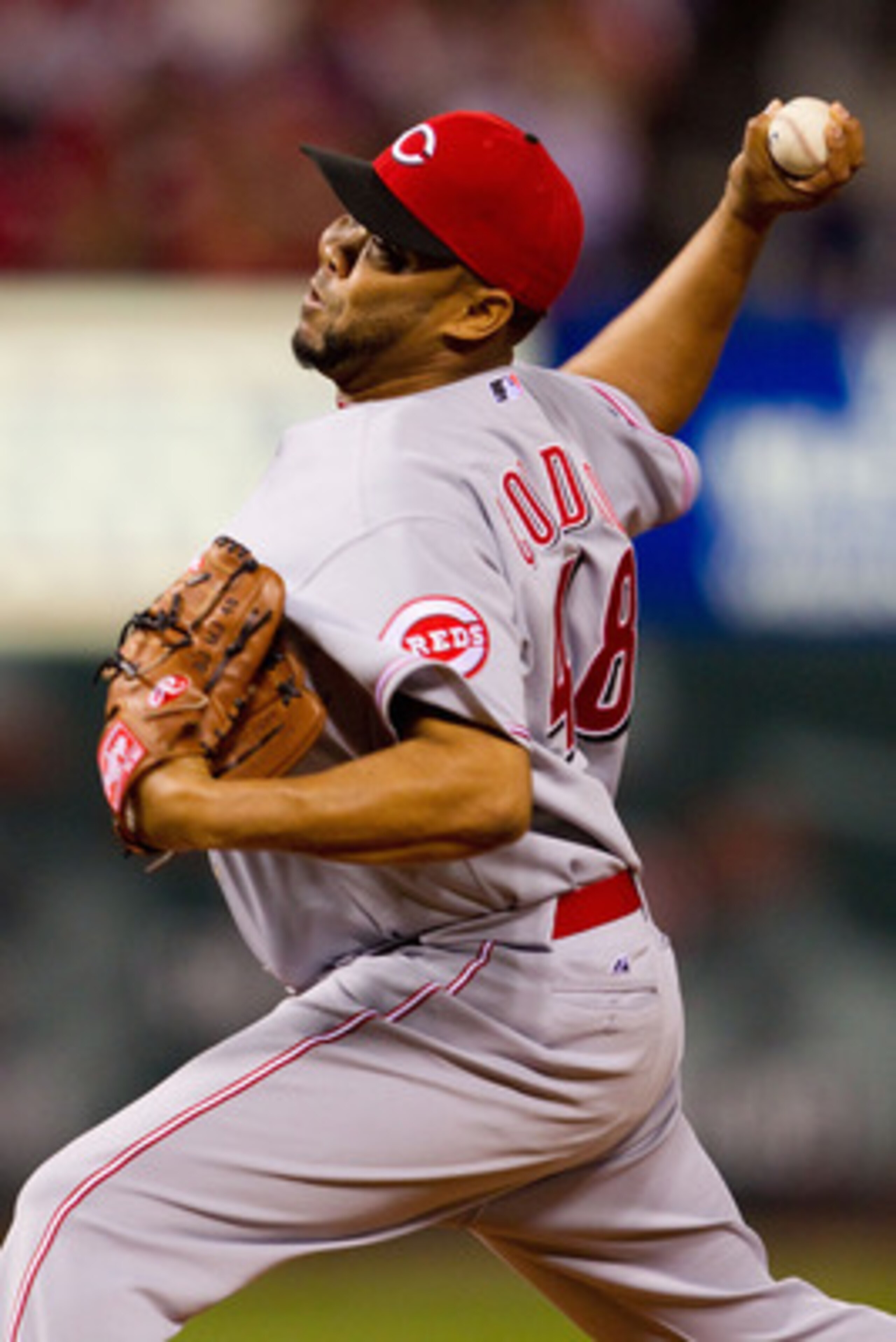 ST. LOUIS, MO - APRIL 23: Reliever Francisco Cordero #48 of the Cincinnati Reds pitches against the St. Louis Cardinals at Busch Stadium on April 23, 2011 in St. Louis, Missouri. (Photo by Dilip Vishwanat/Getty Images) ST. LOUIS, MO - APRIL 23: Reliever Francisco Cordero #48 of the Cincinnati Reds pitches against the St. Louis Cardinals at Busch Stadium on April 23, 2011 in St. Louis, Missouri. (Photo by Dilip Vishwanat/Getty Images)