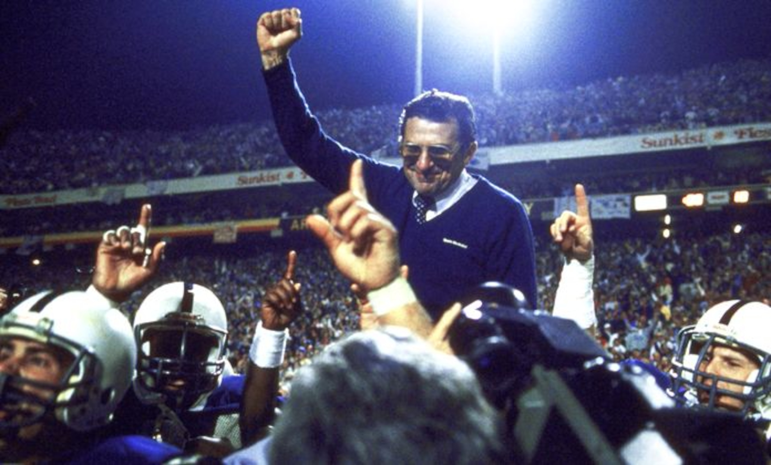 Joe Paterno has won two national championships. Can he win a third? Getty Images.