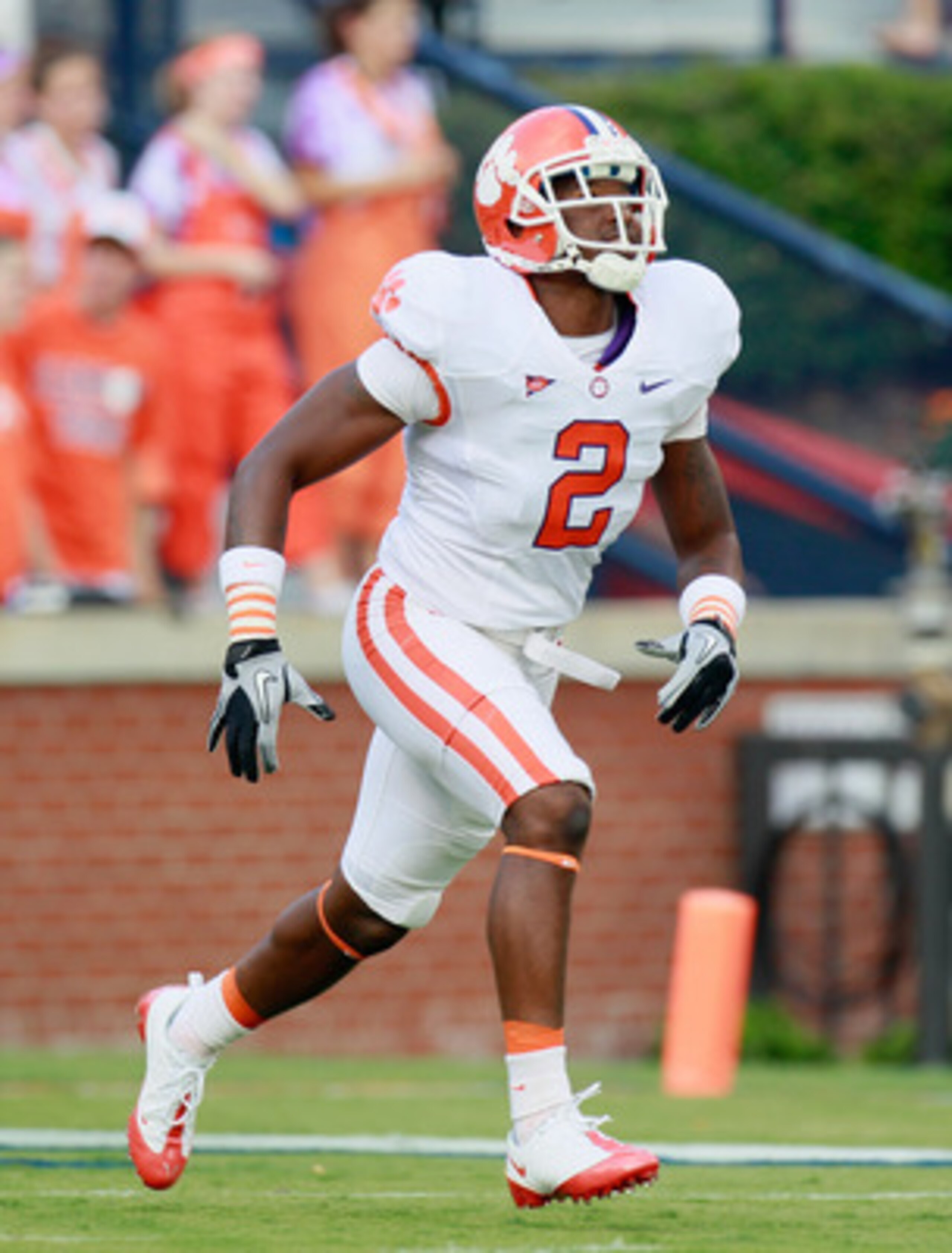 AUBURN, AL - SEPTEMBER 18:  DeAndre McDaniel #2 of the Clemson Tigers against the Auburn Tigers at Jordan-Hare Stadium on September 18, 2010 in Auburn, Alabama.  (Photo by Kevin C. Cox/Getty Images)