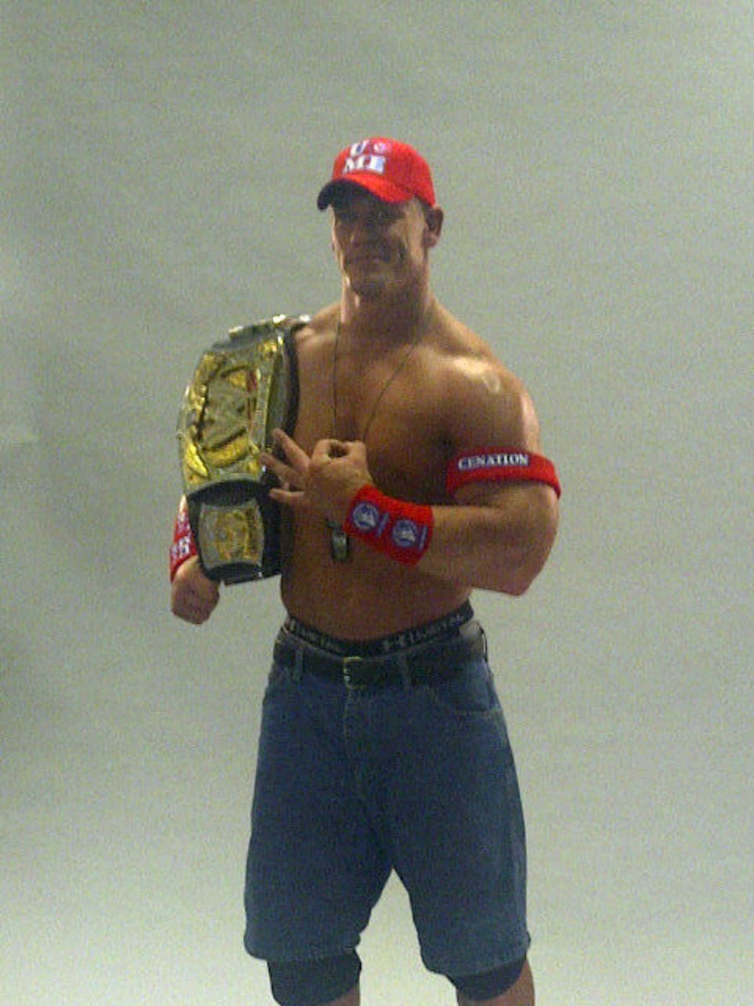 @JoeyStyles tweeted this picture right after Extreme Rules