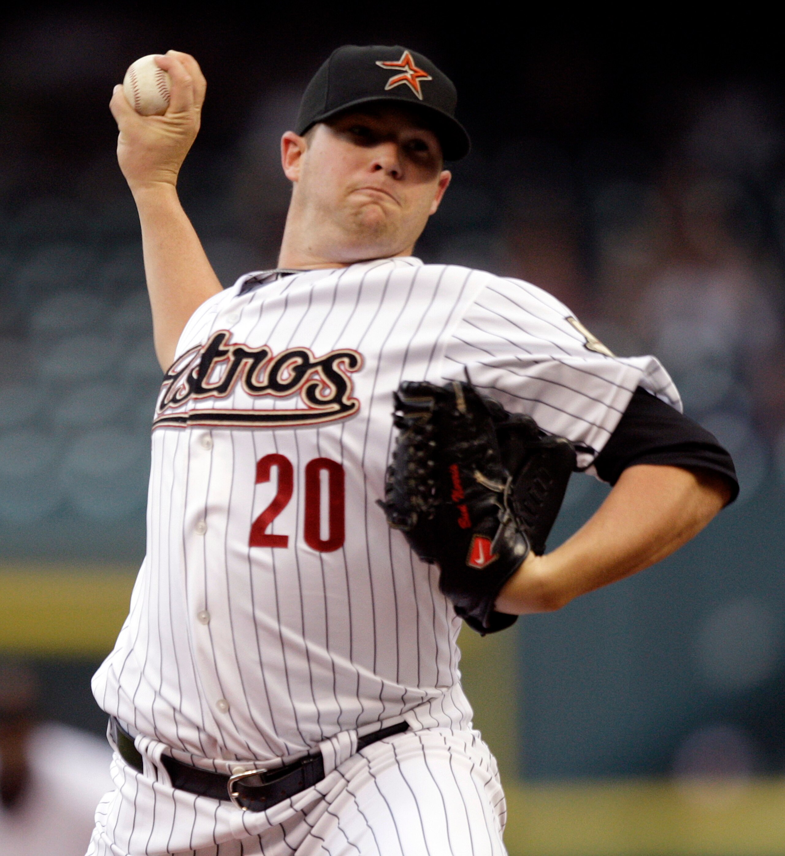 HOUSTON - APRIL 14: Pitcher Bud Noris #20 of the Houston Astros throws in the first inning against the San Diego Padres at Minute Maid Park on April 14, 2011 in Houston, Texas. (Photo by Bob Levey/Getty Images) HOUSTON - APRIL 14: Pitcher Bud Noris #20 of the Houston Astros throws in the first inning against the San Diego Padres at Minute Maid Park on April 14, 2011 in Houston, Texas. (Photo by Bob Levey/Getty Images)