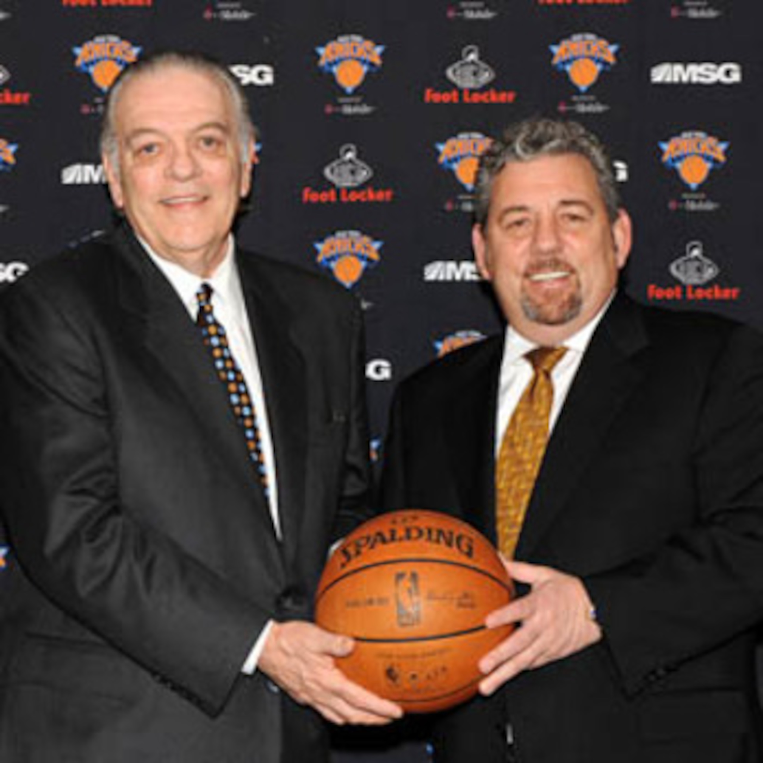 While the two are all smiles in the picture, luckily for Knicks fans the two don't agree on everything, that agreement to disagree is most likely why Walsh's tenure with the Knicks has been so successful, since Dolan puts full trust in him to do what he feels is right. While the two are all smiles in the picture, luckily for Knicks fans the two don't agree on everything, that agreement to disagree is most likely why Walsh's tenure with the Knicks has been so successful, since Dolan puts full trust in him to do what he feels is right.